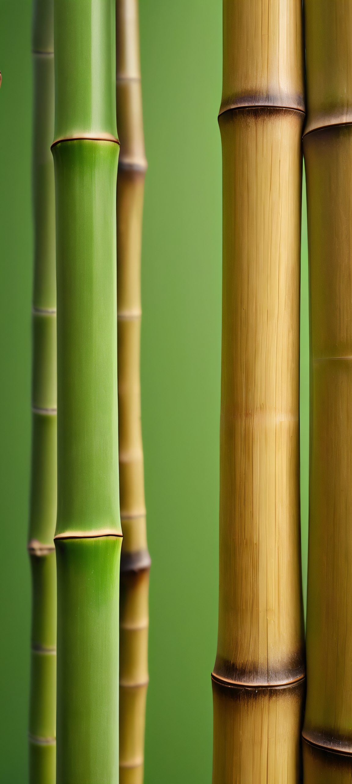 iPhone and Android users will love this serene bamboo and greenery scene, perfectly optimized for your mobile phone's home screen.
