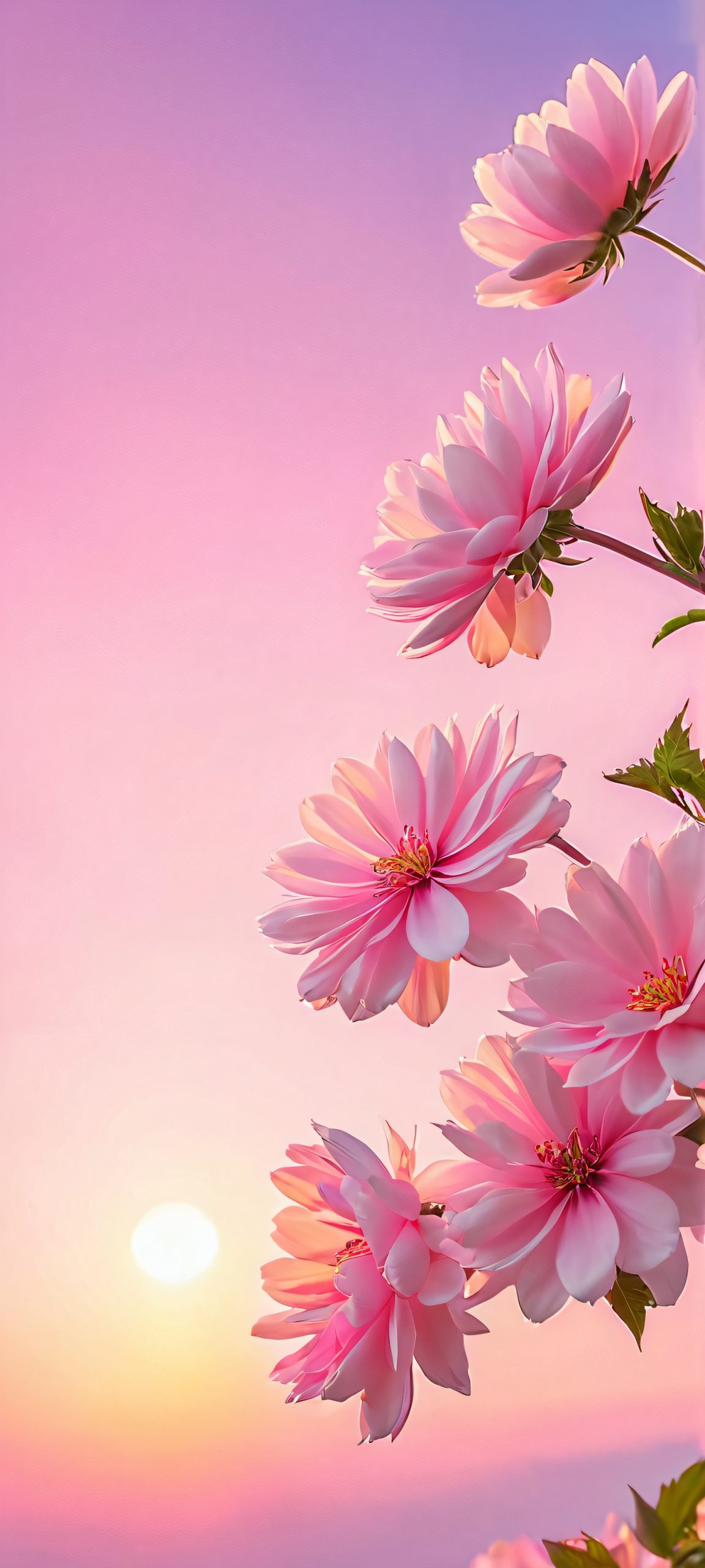 blooming oasis mobile wallpaper scaled