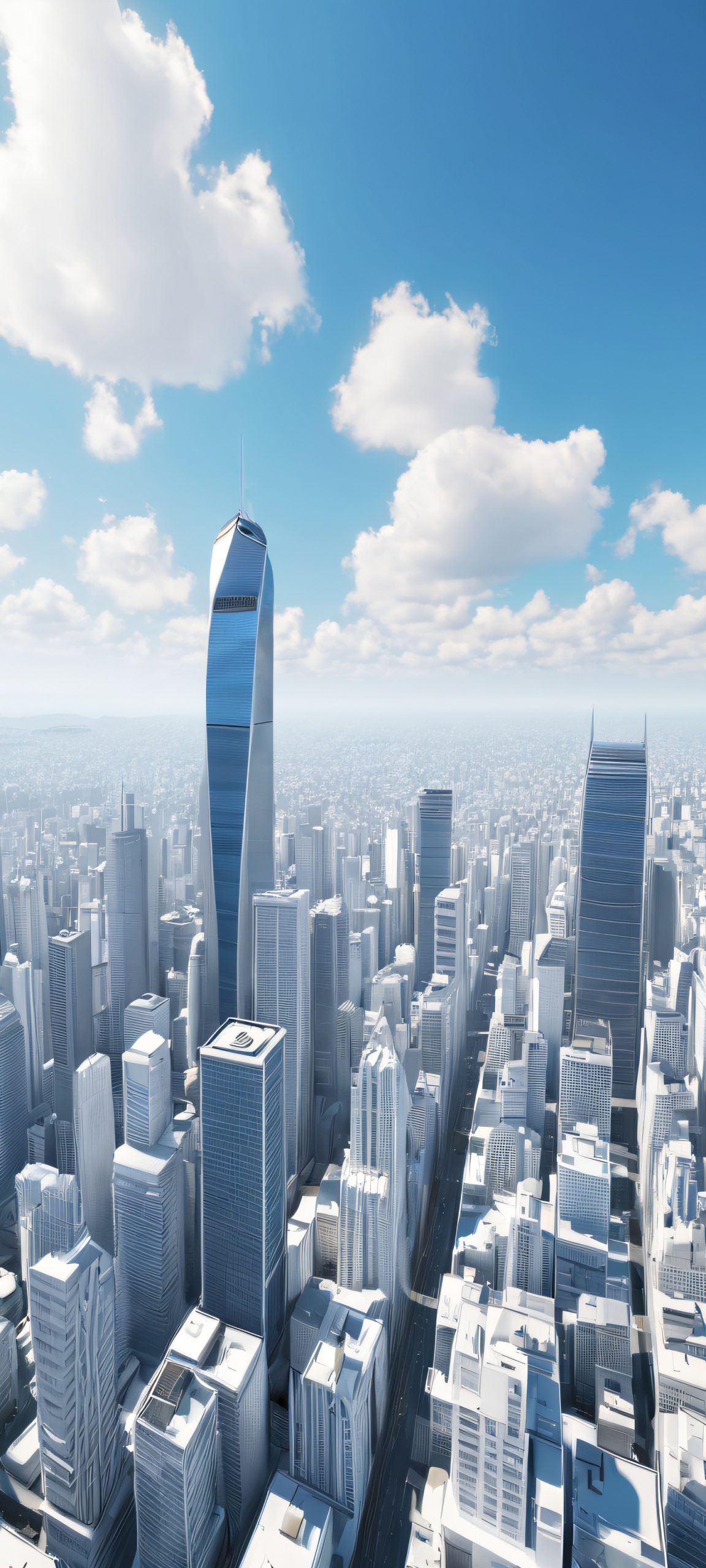 Beautiful cityscape wallpaper for iPhone and Android devices. Perfectly optimized for home screens.