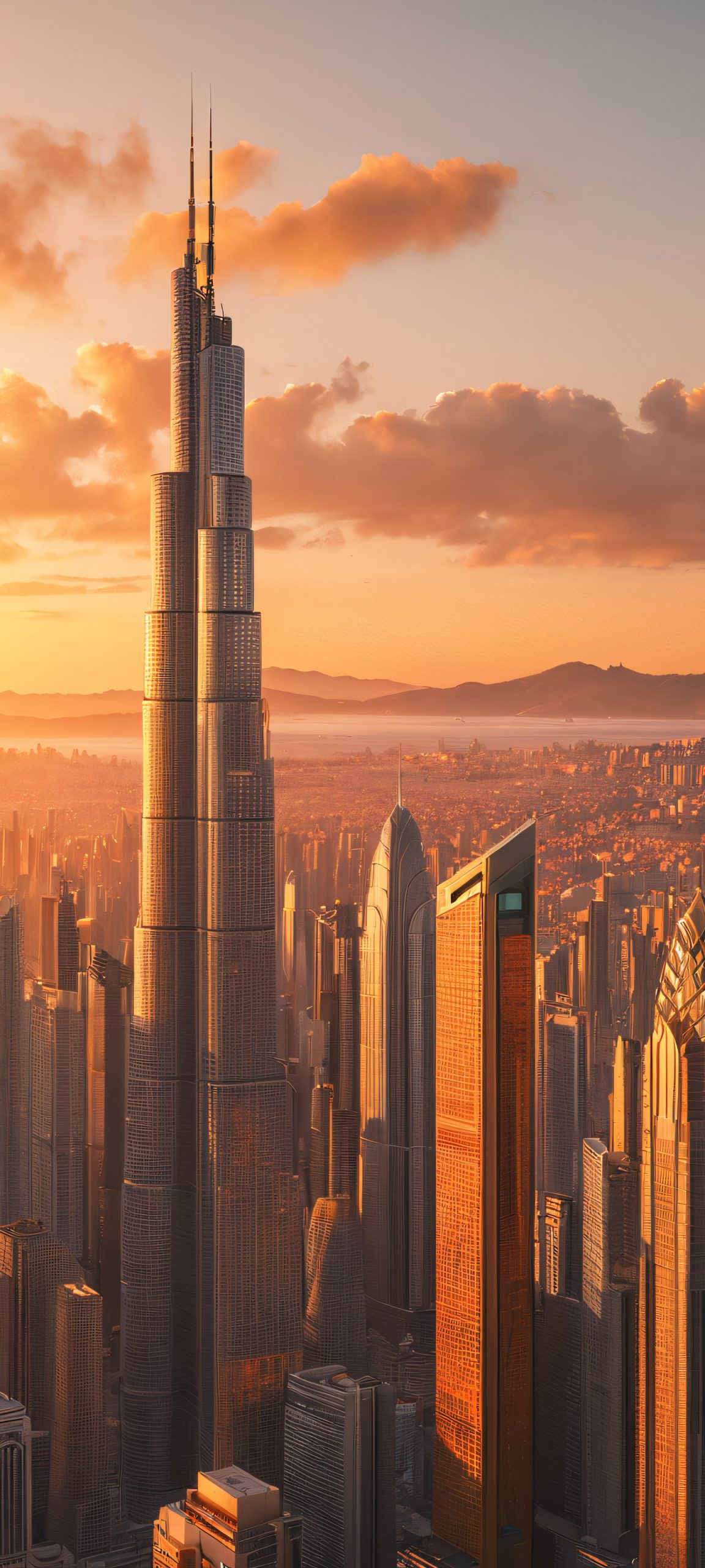 Beautiful cityscape wallpaper for iPhone and Android, perfect for your phone's home screen.