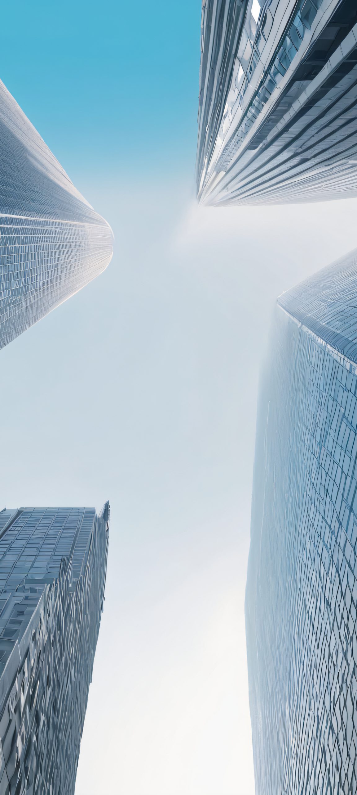 Immerse yourself in this stunning vertical cityscape wallpaper featuring majestic skyscrapers, perfectly optimized for iPhone, Samsung Galaxy, and Android home screens