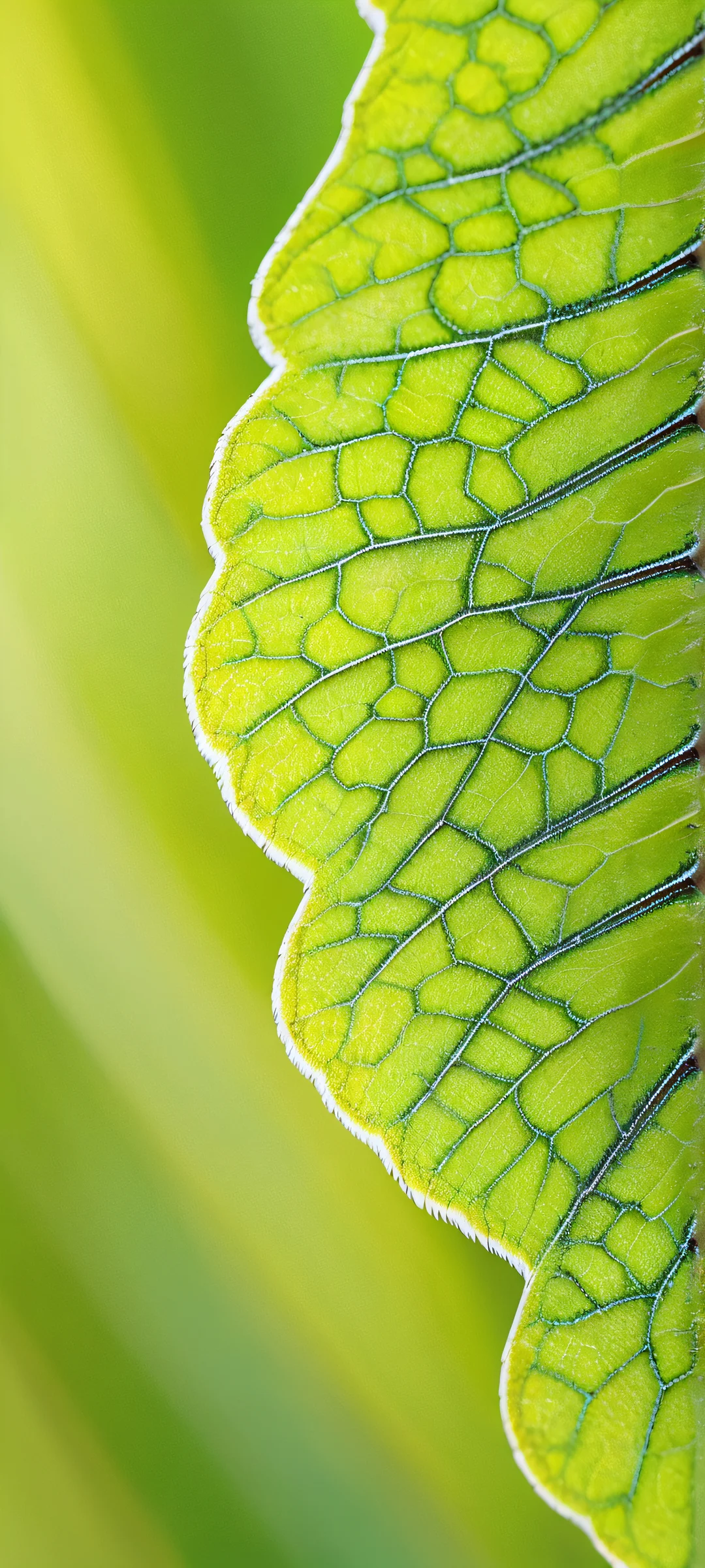 iPhone and Android users will love this stunning butterfly wing pattern amidst a vertical forest macro texture masterpiece, bathed in soft diffused light.