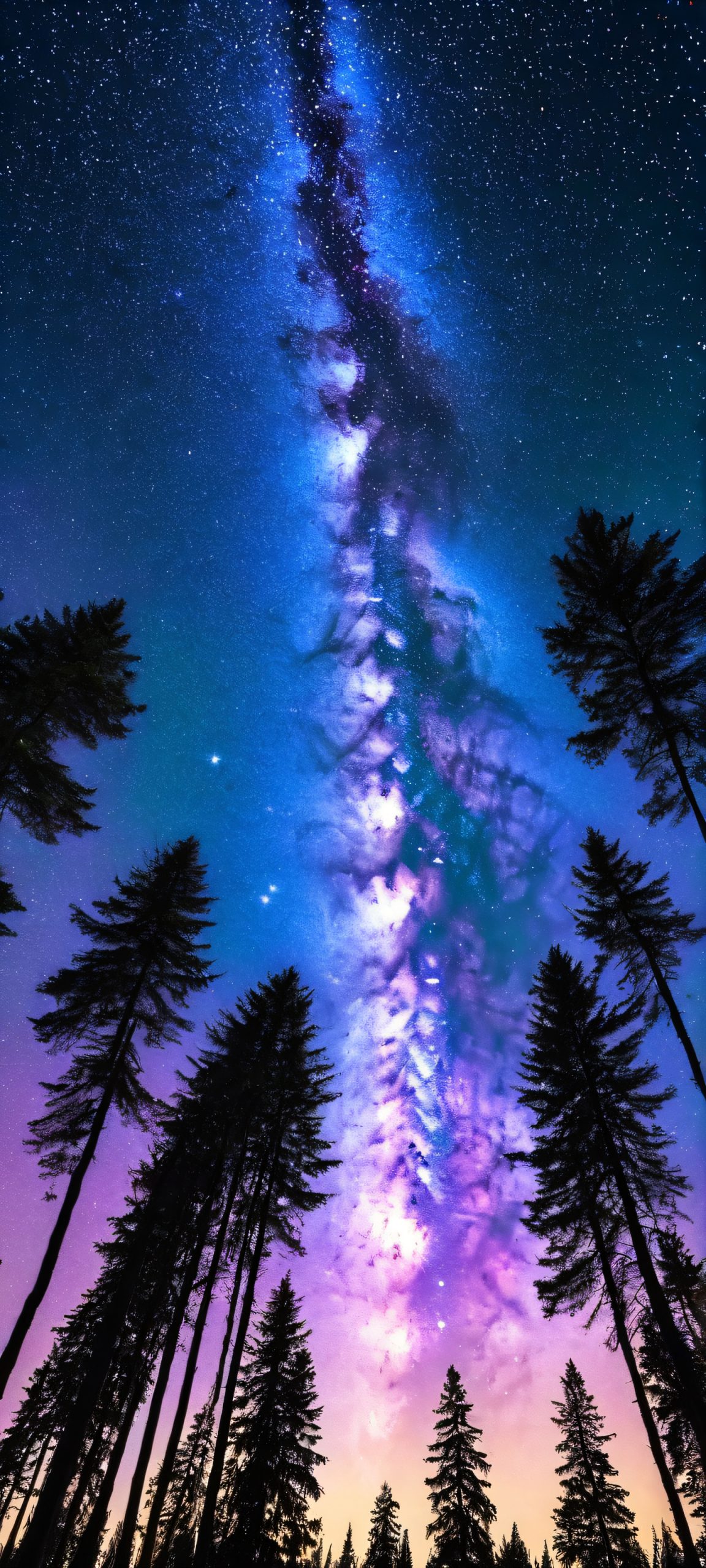 celestial oasis night sky wallingpaper scaled