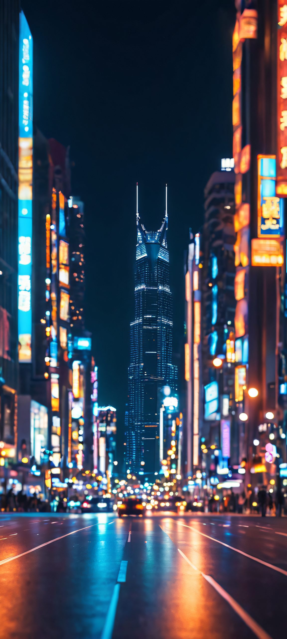 city nightscape vertical mobile wallpaper scaled