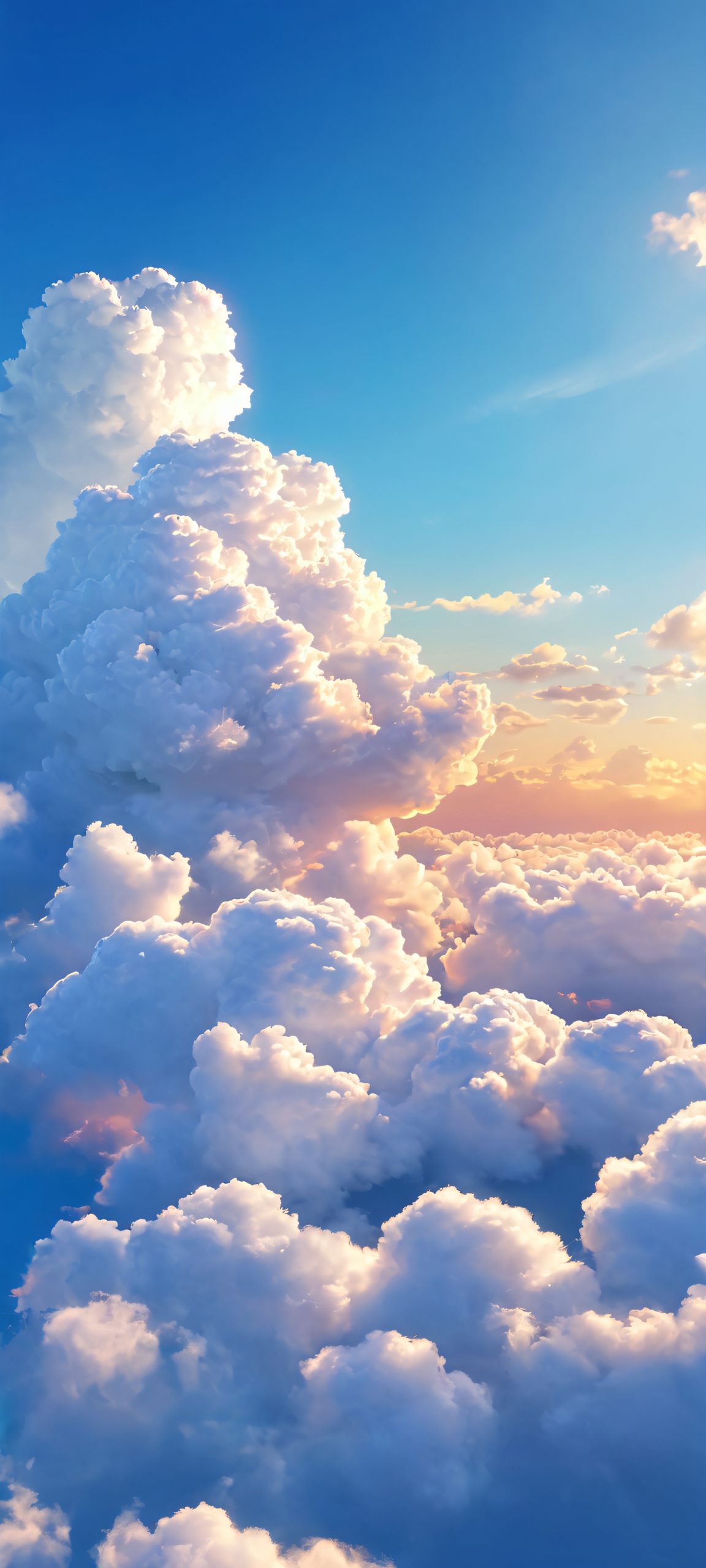 cloudy bliss mobile wallpaper scaled