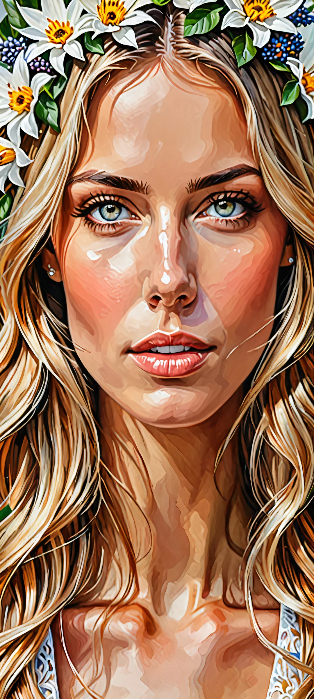 Breathtaking abstract artwork of cosmic scenes for iPhone and Android mobile devices.