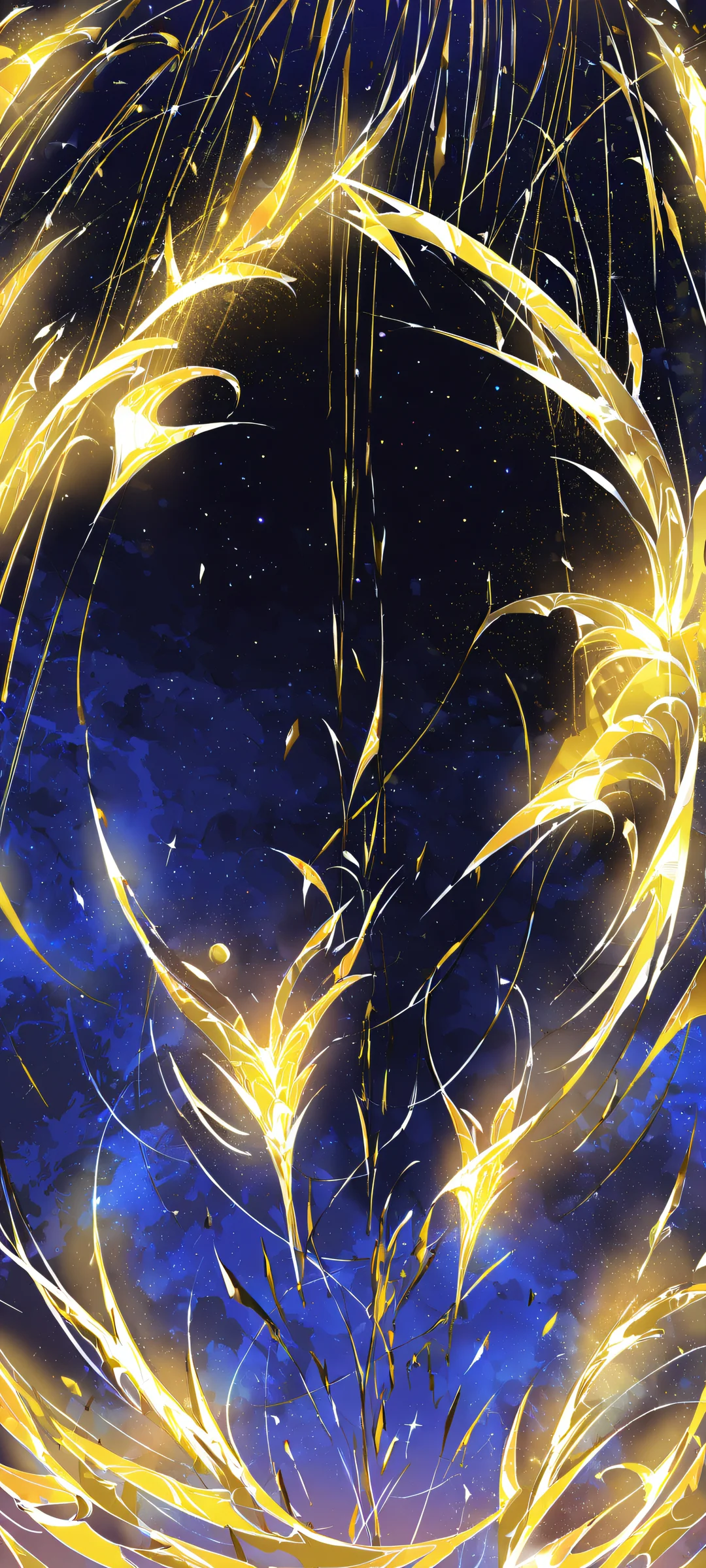 iPhone and Android users can now experience the breathtaking vertical portrait artwork of Asteroid, Cosmic Night Sky, Epic Masterpiece, Radiant Ethereal with Ray-Traced Reflections.