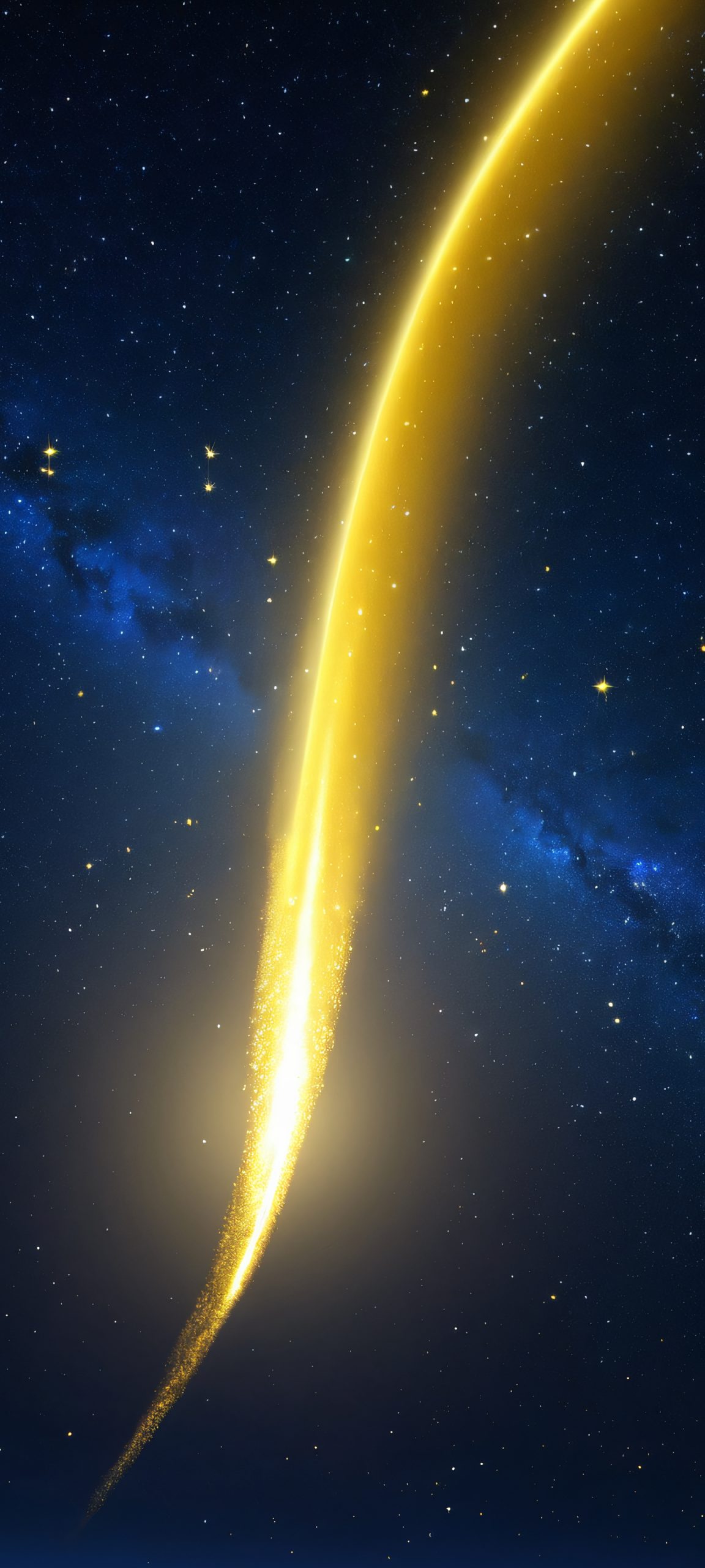 cosmic quest comet starry sky wallpaper scaled