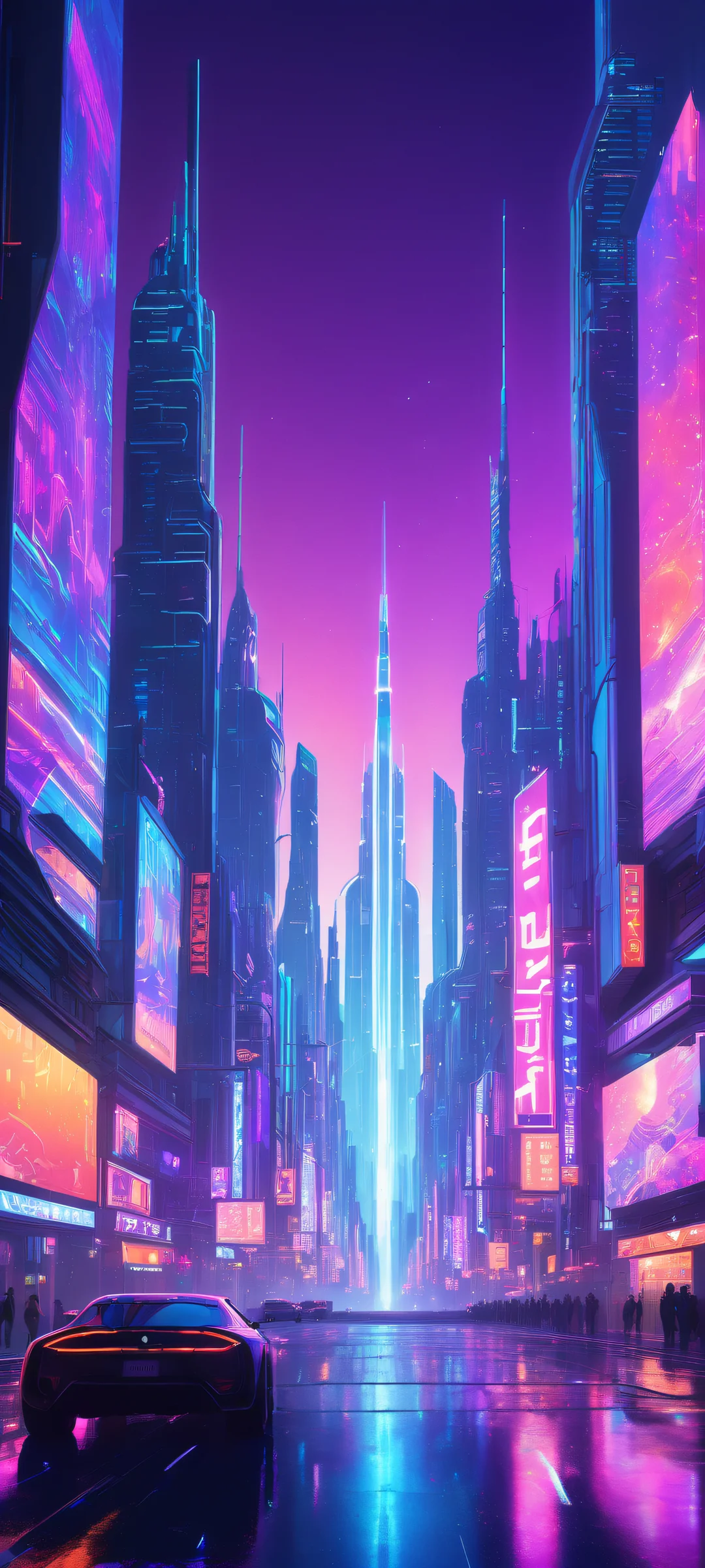 iPhone and Android users alike will marvel at the stunning cyberpunk cityscape with neon-lit skyscrapers and holographic advertisements.