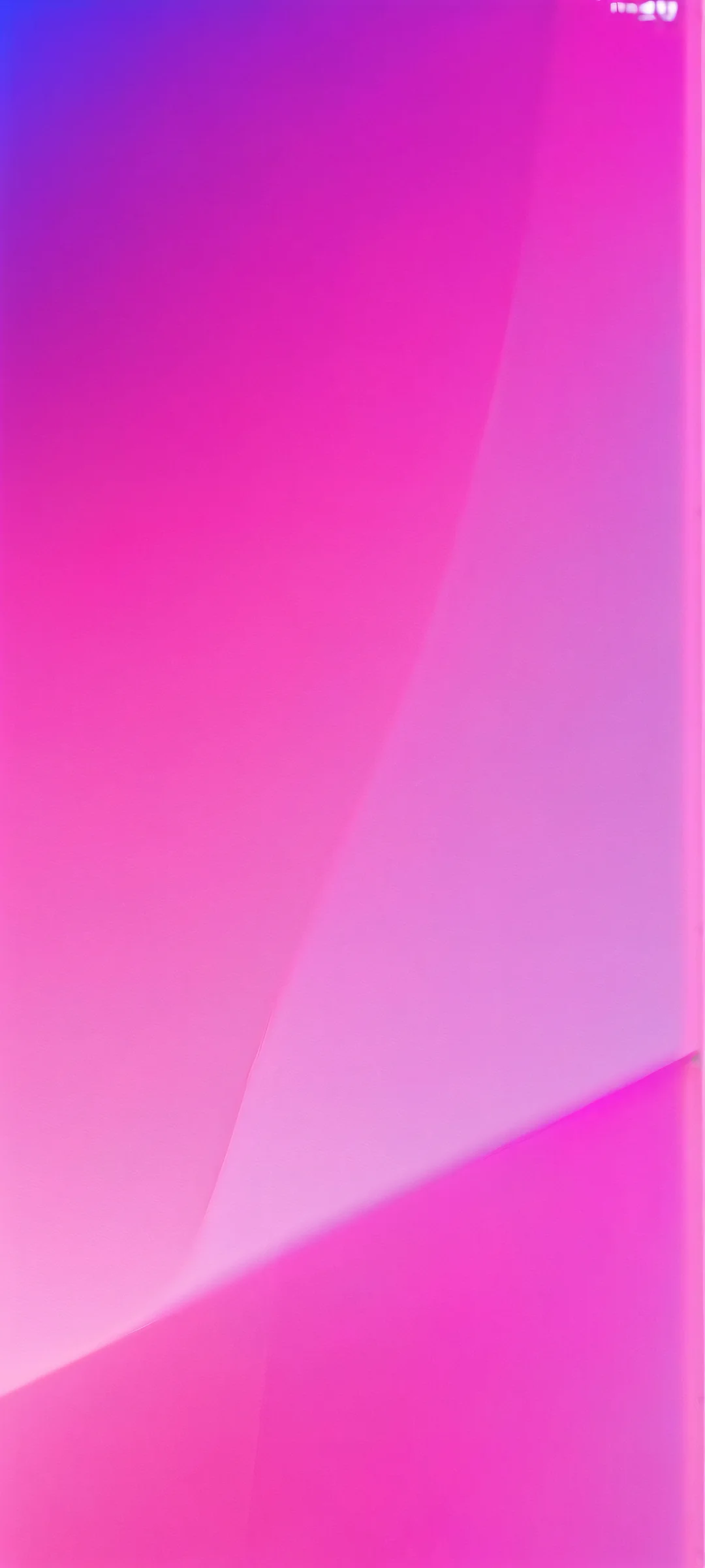 iPhone and Android owners will love this stunning Windows Error Screen-inspired abstract wallpaper featuring neon blues and pinkish whites.