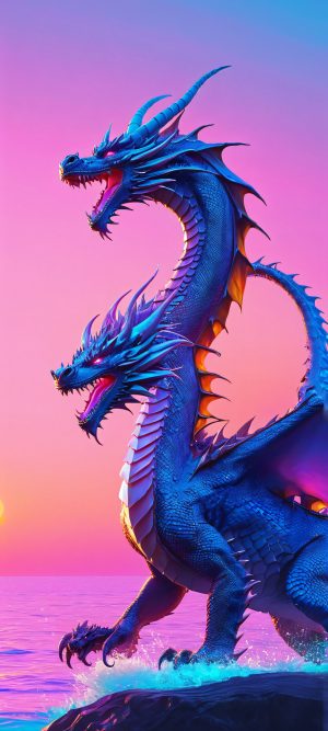 dragon rider at sunset scaled