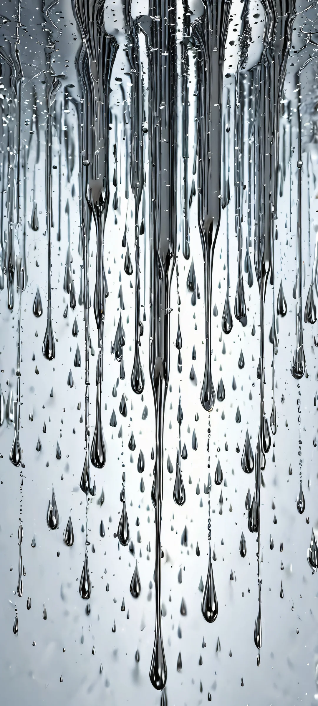 Beautiful abstract chrome liquid wallpaper for iPhone and Android devices. Perfectly optimized for high-quality display.