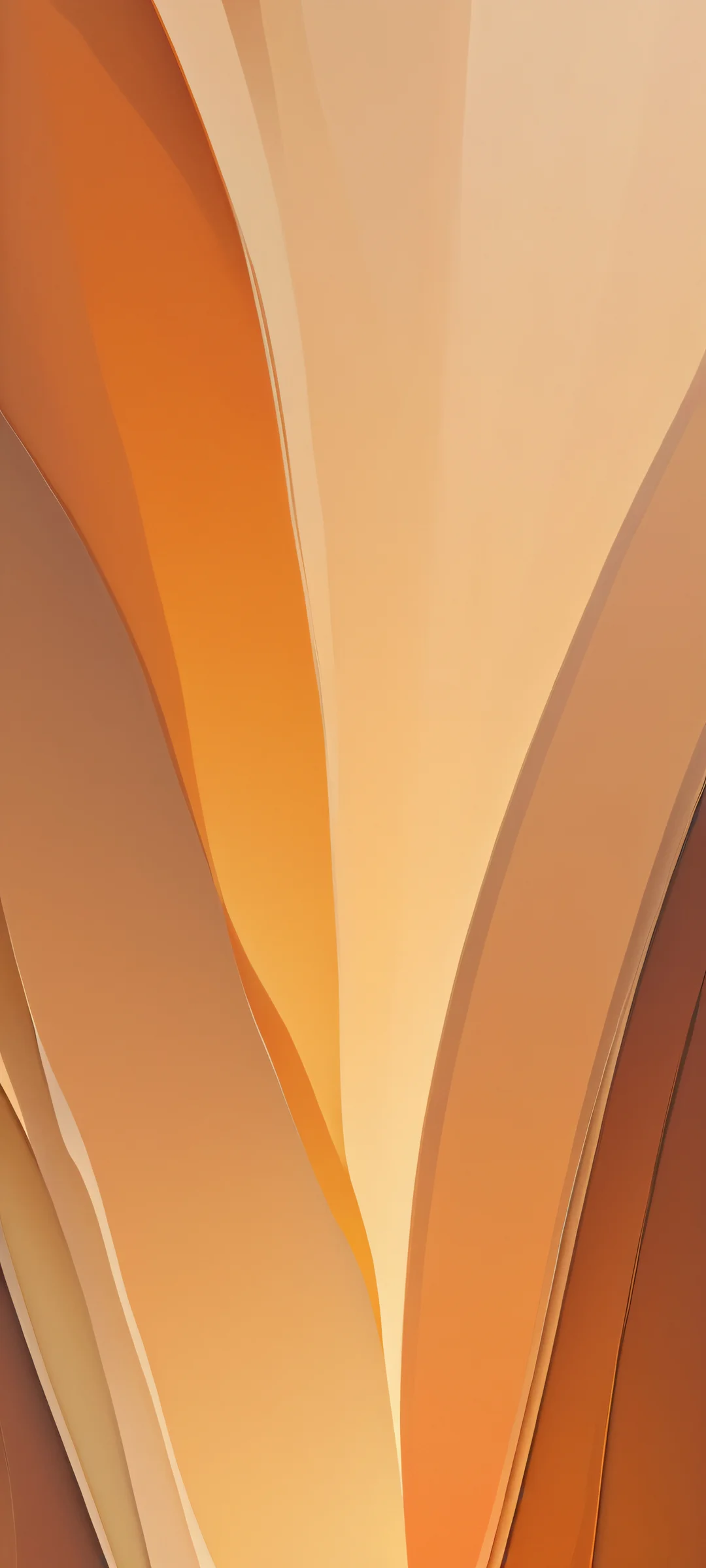 Abstract illustration of nature's balance on an iPhone/Android device home screen.