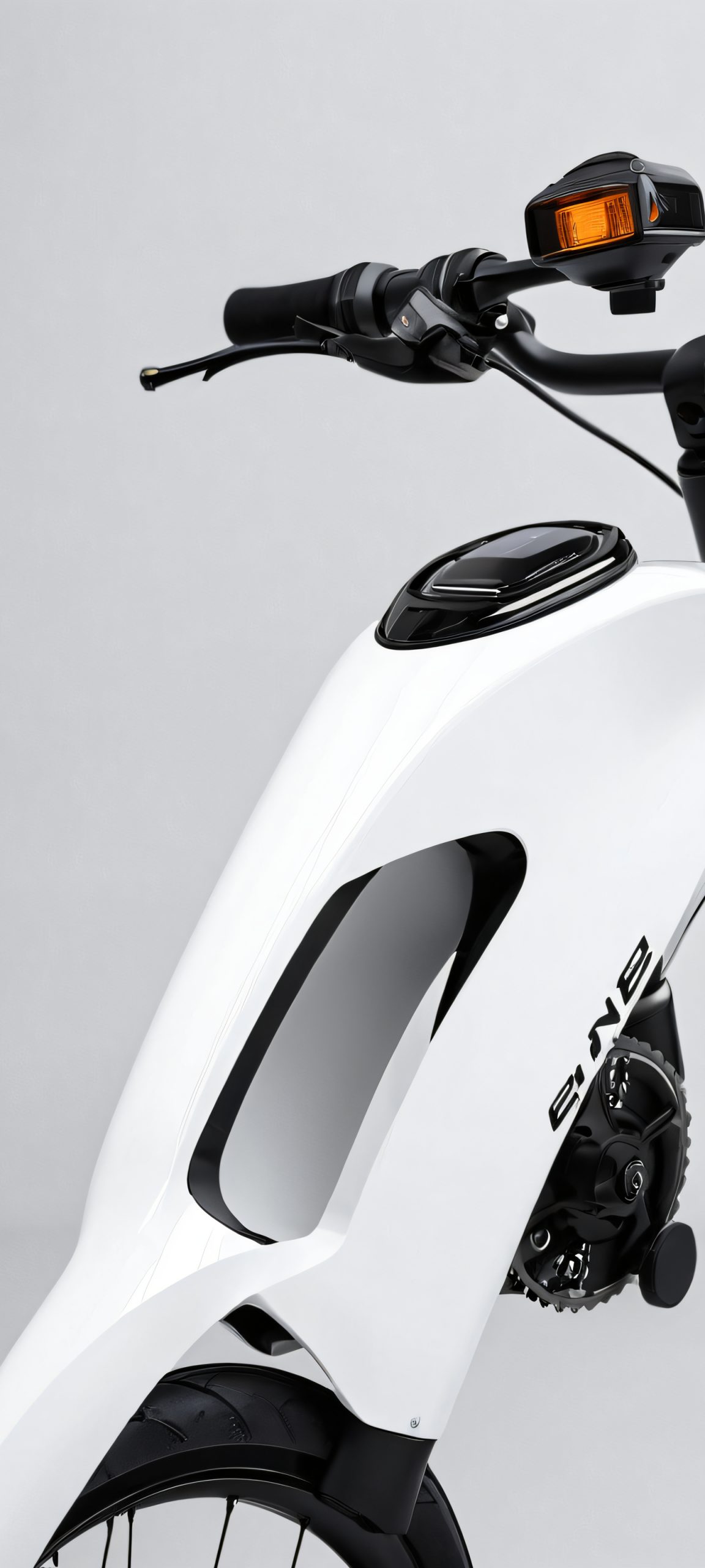 Ebikes and industrial landscapes, a minimalist masterpiece for your iPhone or Android home screen