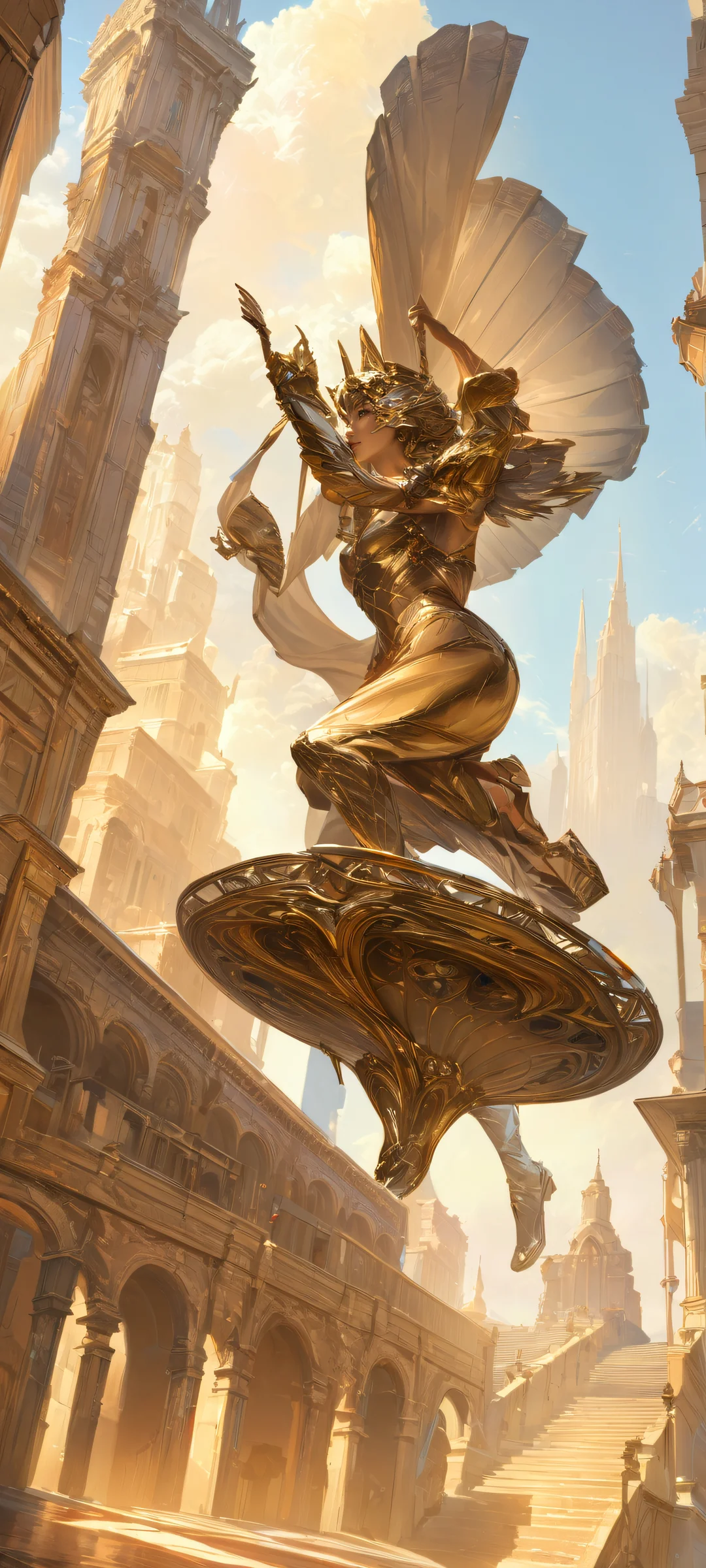 A stunning anime scene on an iPhone/Android, perfectly optimized for your home screen.