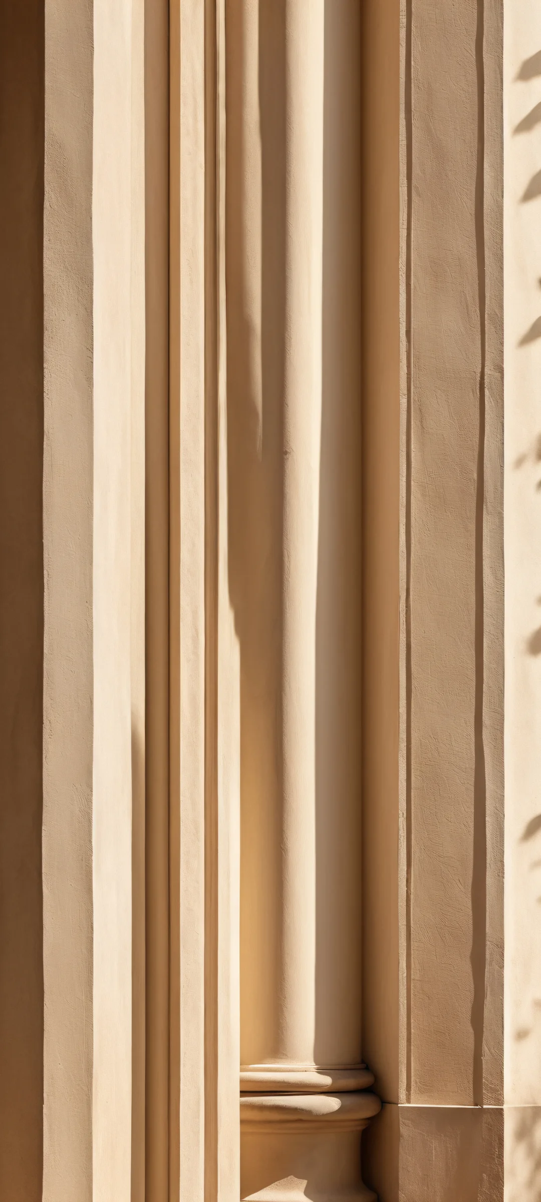Breathtaking architectural details on a cream background, perfect for iPhone/Android devices