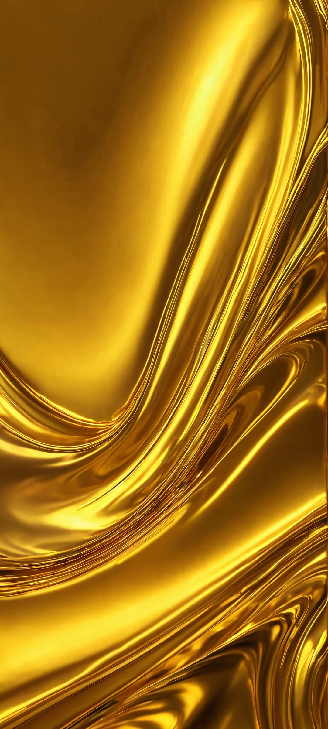 Elegant Gold Masterpiece iPhone & Android Wallpaper Breathtaking liquid-inspired gold design perfectly optimized for iPhone and Android home screens.