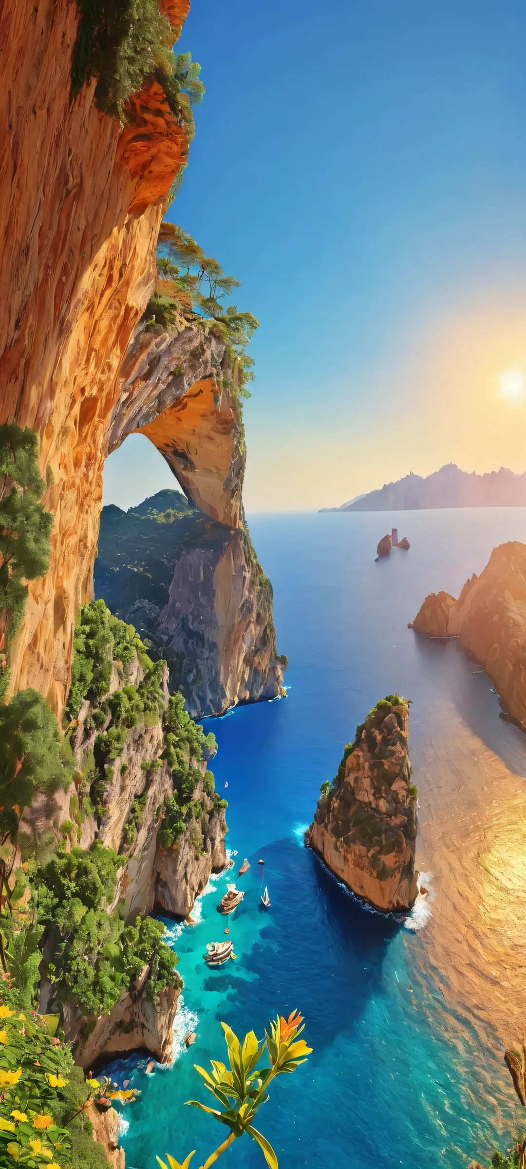 iPhone and Android users will adore this breathtaking, painterly masterpiece featuring none other than ethereal brushstrokes - perfect for your home screen!