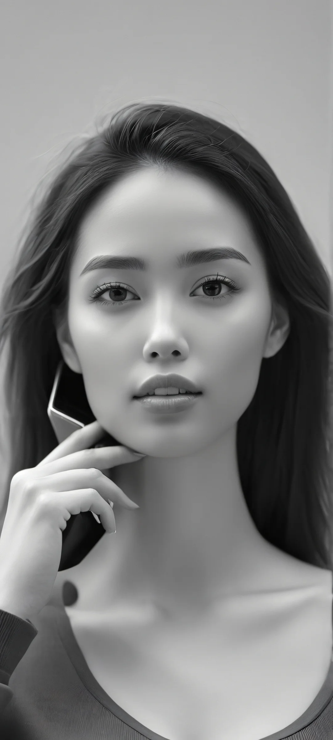 Ethereal Enchantress 2K QHD Home Screen A majestic woman in a stunning vertical mobile wallpaper for iPhone/Android. Perfectly optimized for home screens.