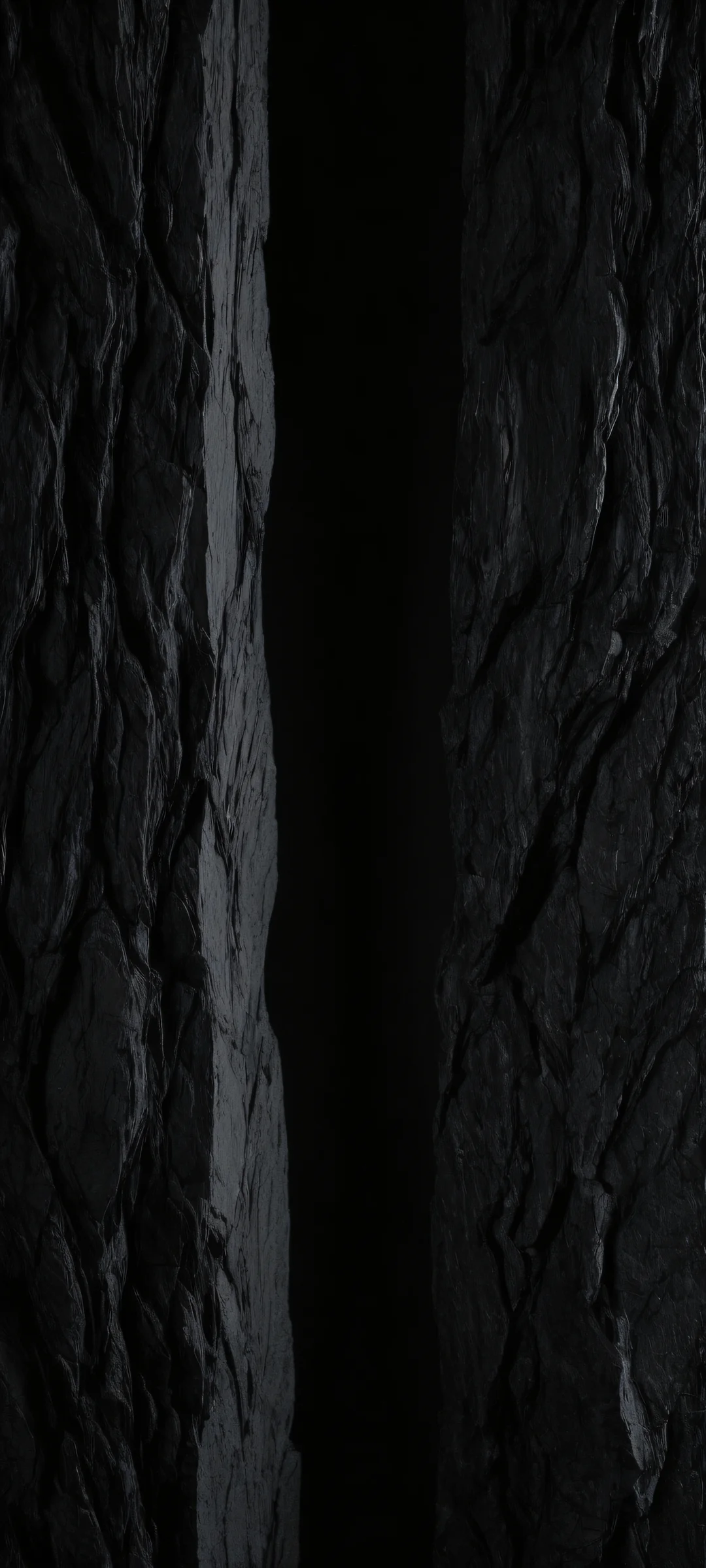 Abstract shapes in grayscale with hints of neon on a dark vertical textured background, perfectly suited for iPhone and Android devices.