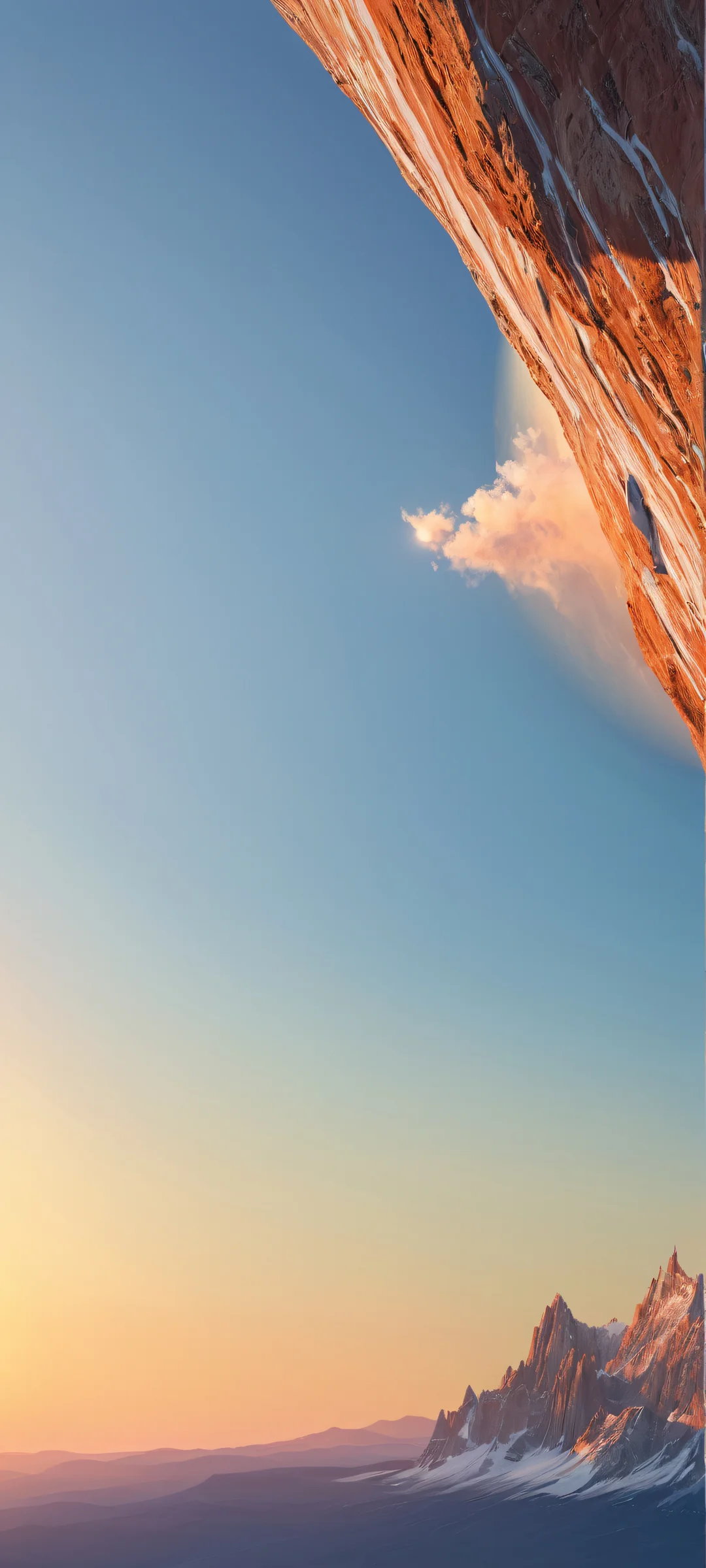 Serenity now! A stunning iPhone/Android wallpaper featuring a majestic oasis, perfectly optimized for your mobile home screen.