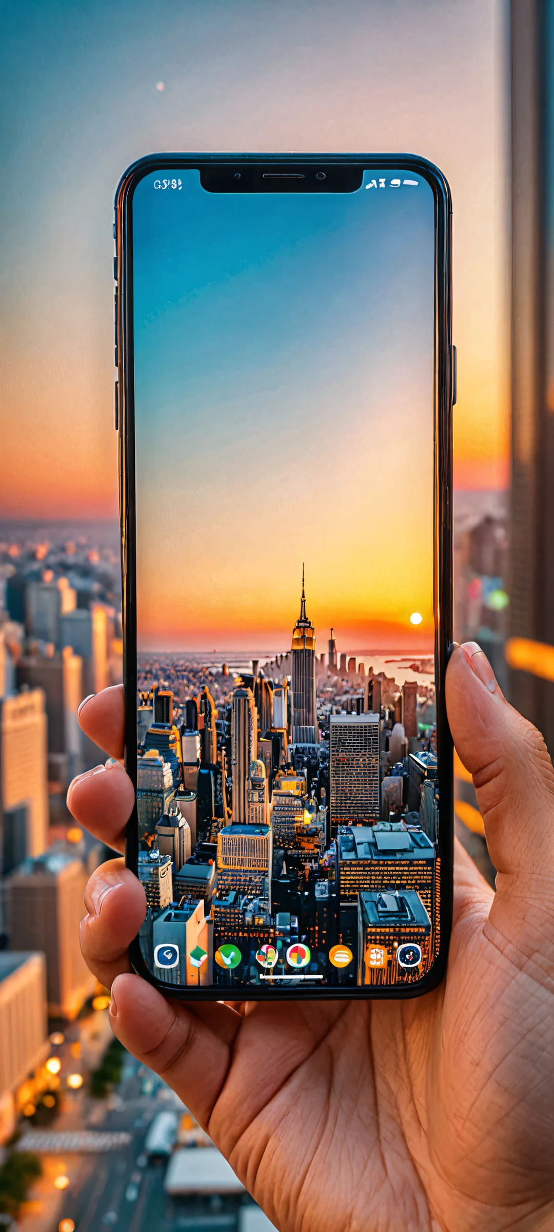 A stunning iPhone/Android wallpaper featuring an ethereal vortex. Perfect for your phone's home screen.
