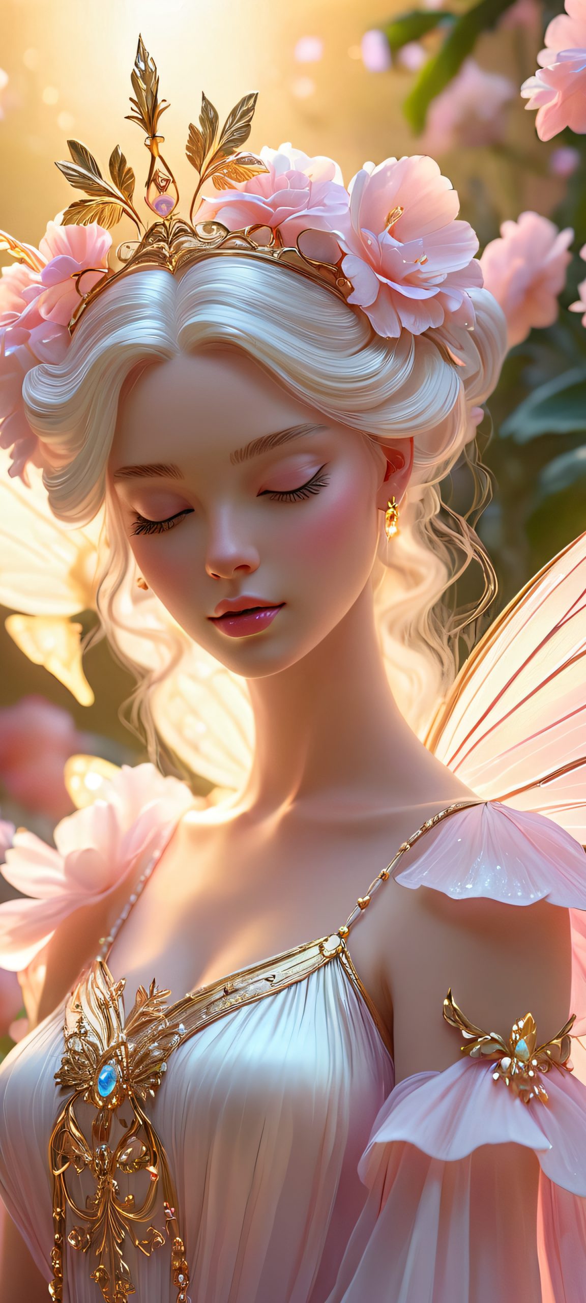 fairy queens glowing garden scaled