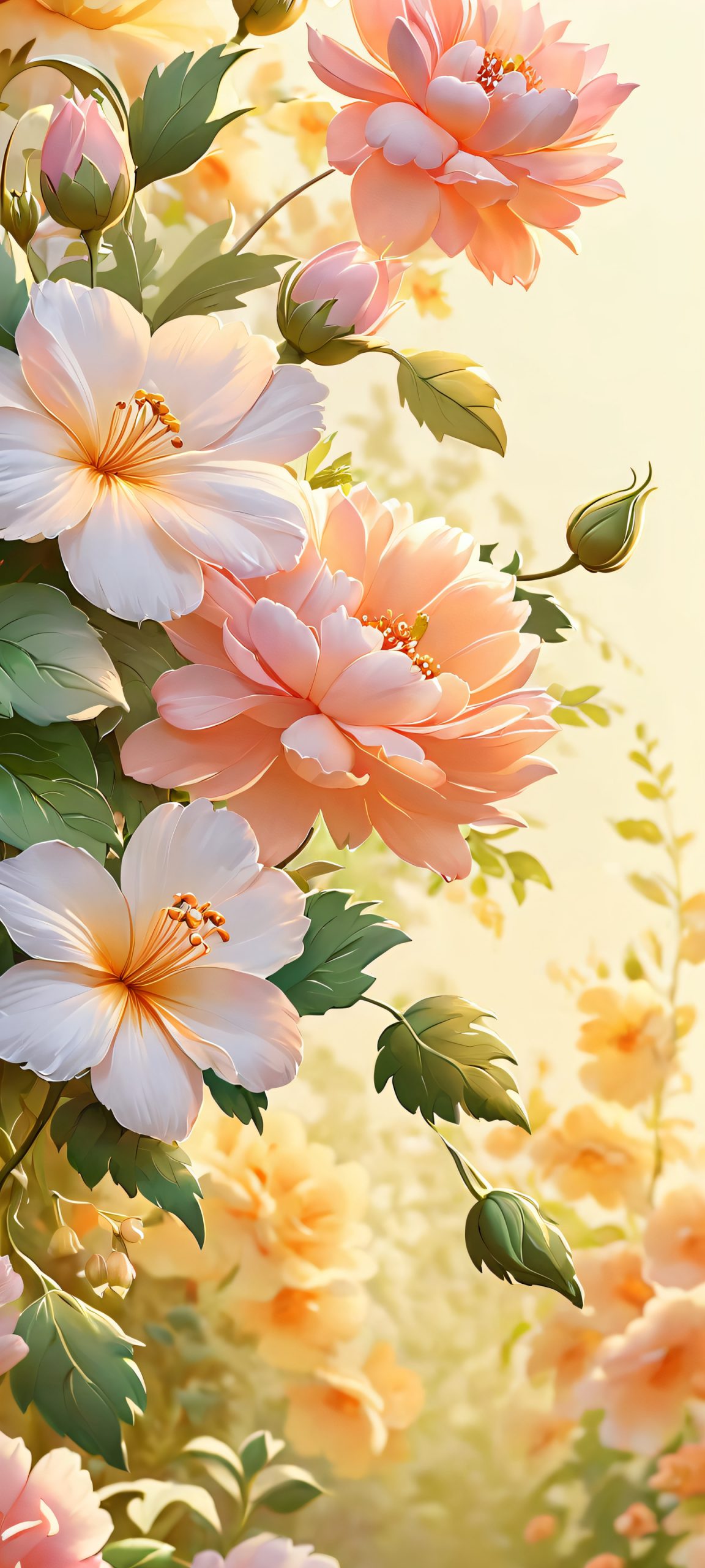 floral bouquet blooms watercolor masterpiece scaled