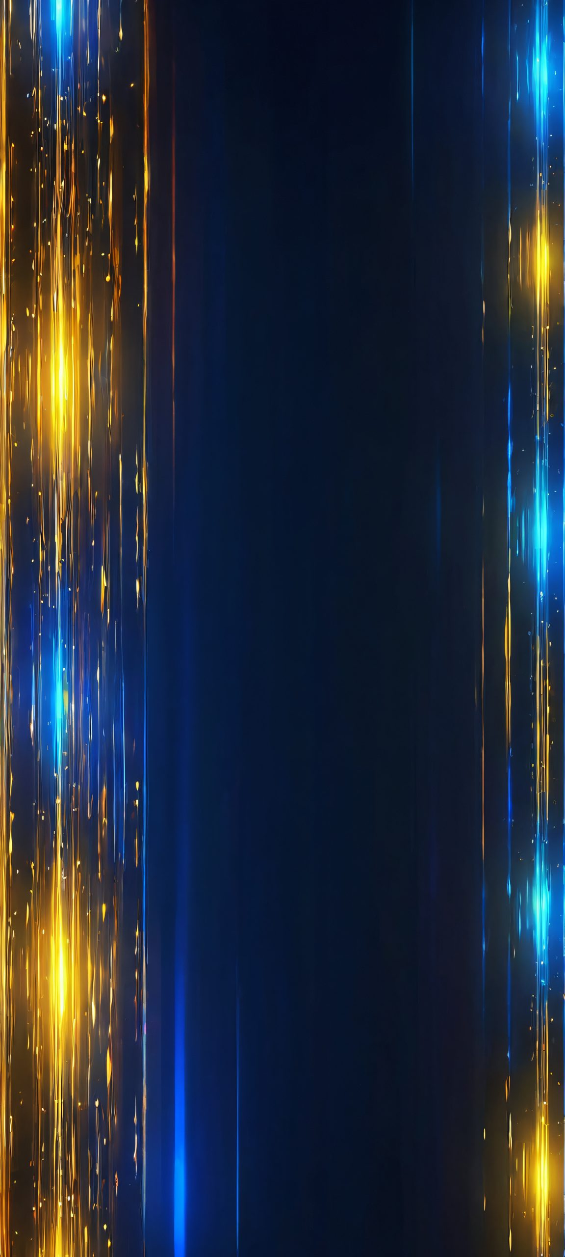 Galactic Odyssey 2K Phone Wallpaper A stunning vertical mobile wallpaper featuring vibrant lights against a dark background, perfect for iPhone/Android home screens.