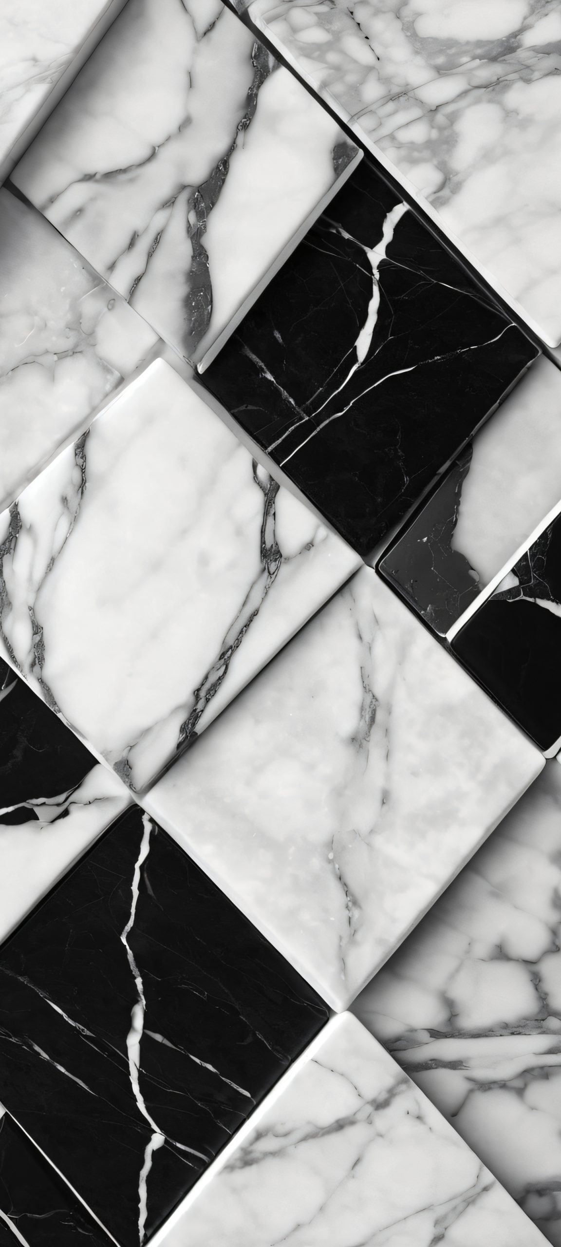 iPhone/Android wallpaper featuring mesmerizing geometric patterns and marble textures, perfect for a peaceful and meditative atmosphere.