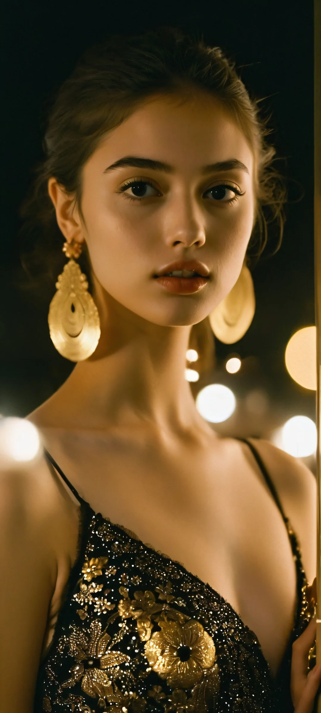 iPhone and Android users will adore this stunning vertical wallpaper of glamorous girls bathed in a soft glow. Perfectly optimized for your mobile device.