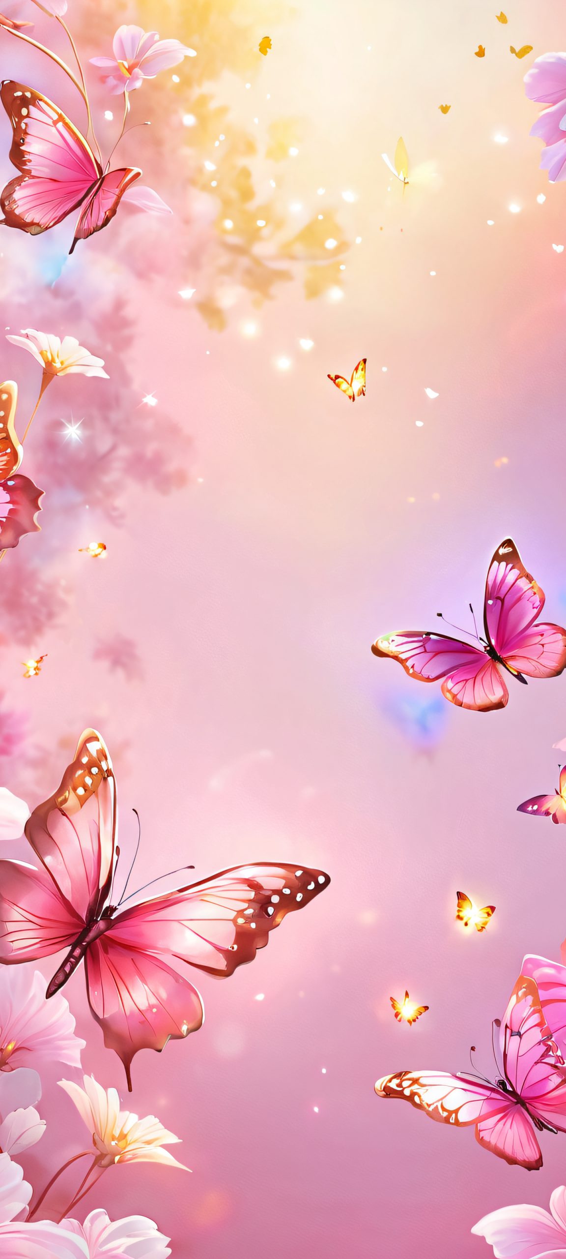 glowing butterfly oasis scaled