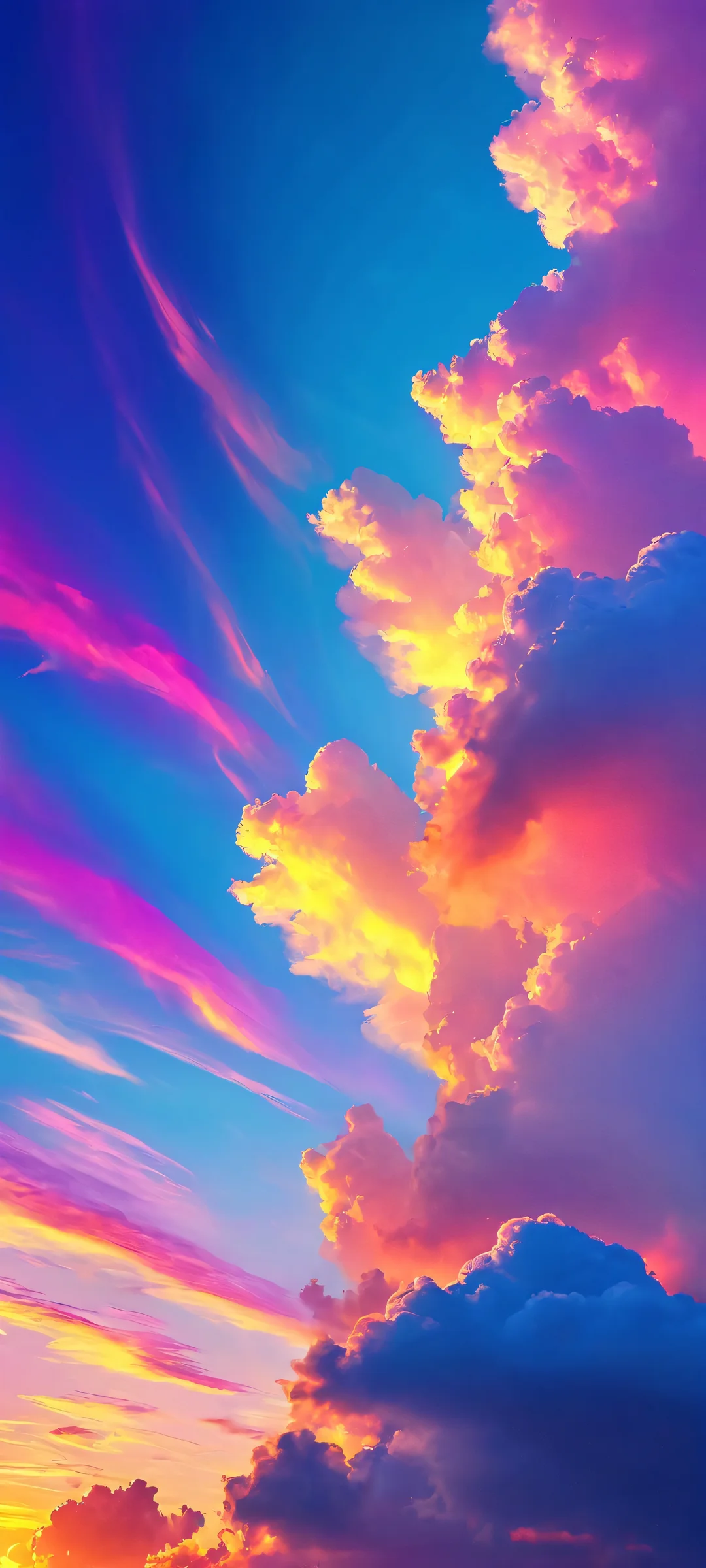 A stunning digital cloudscape for your iPhone or Android device.