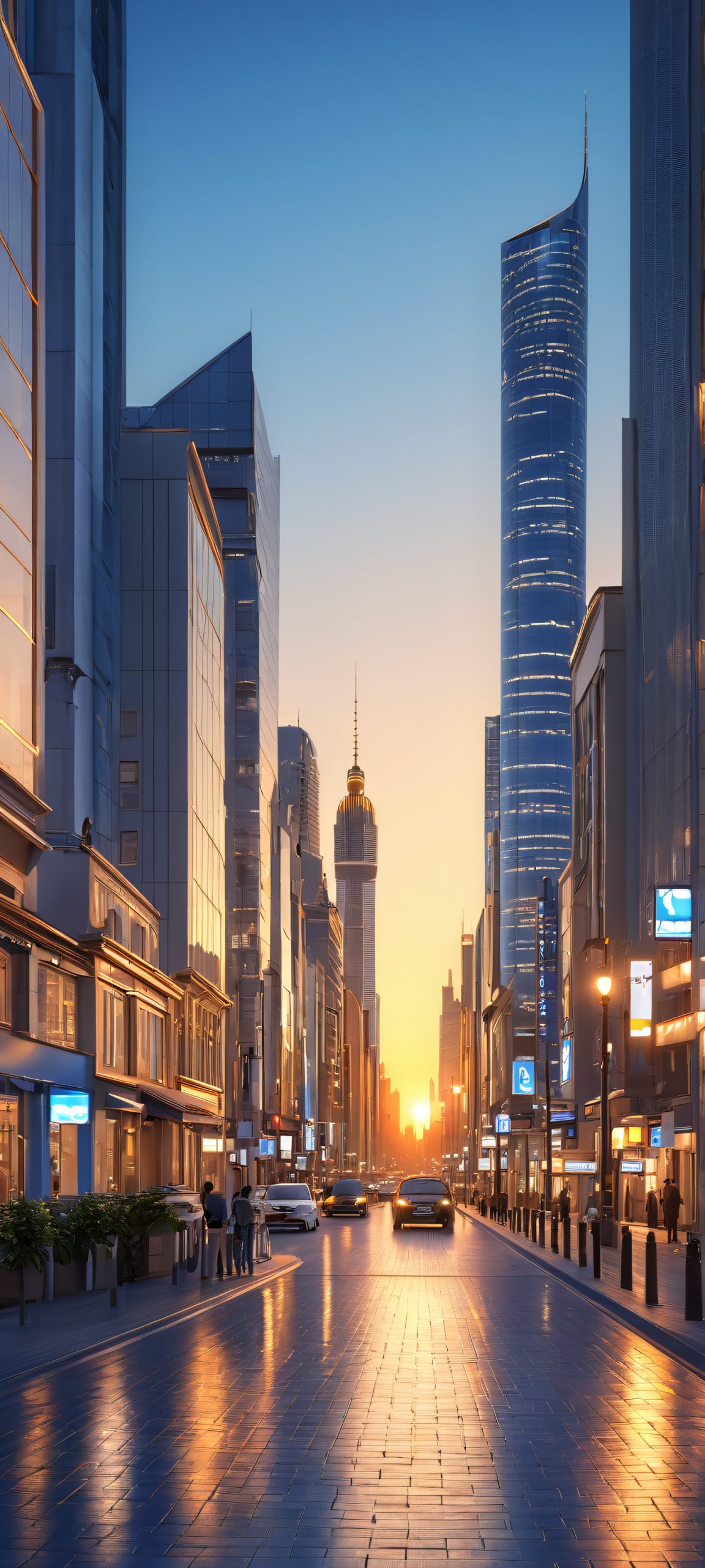 golden hour cityscape 8 scaled