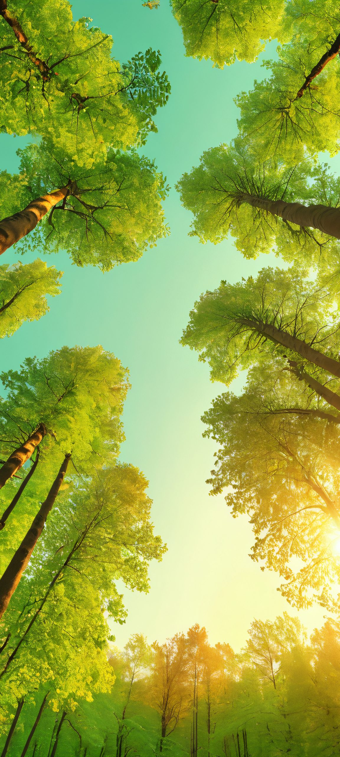 golden hour forest oasis scaled