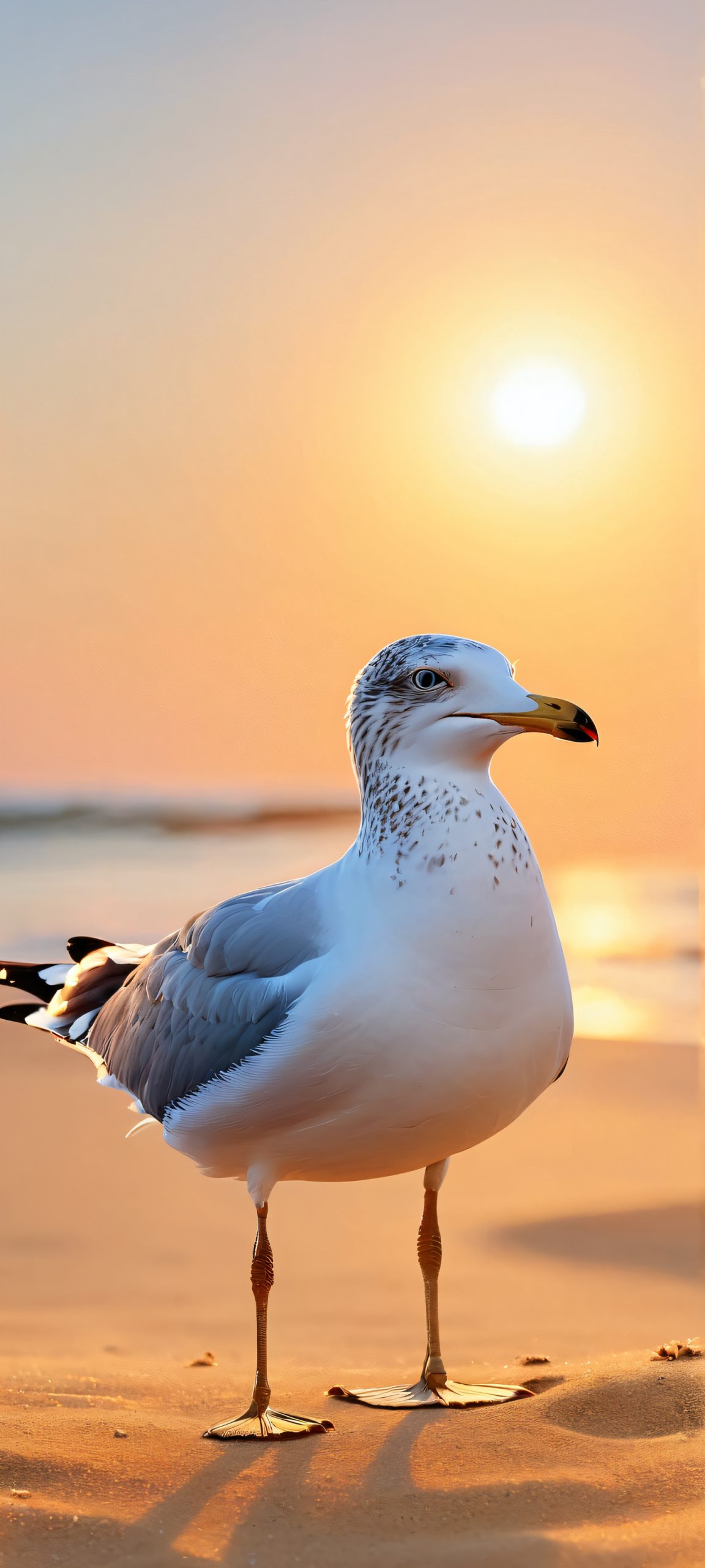 golden hour gulls scaled