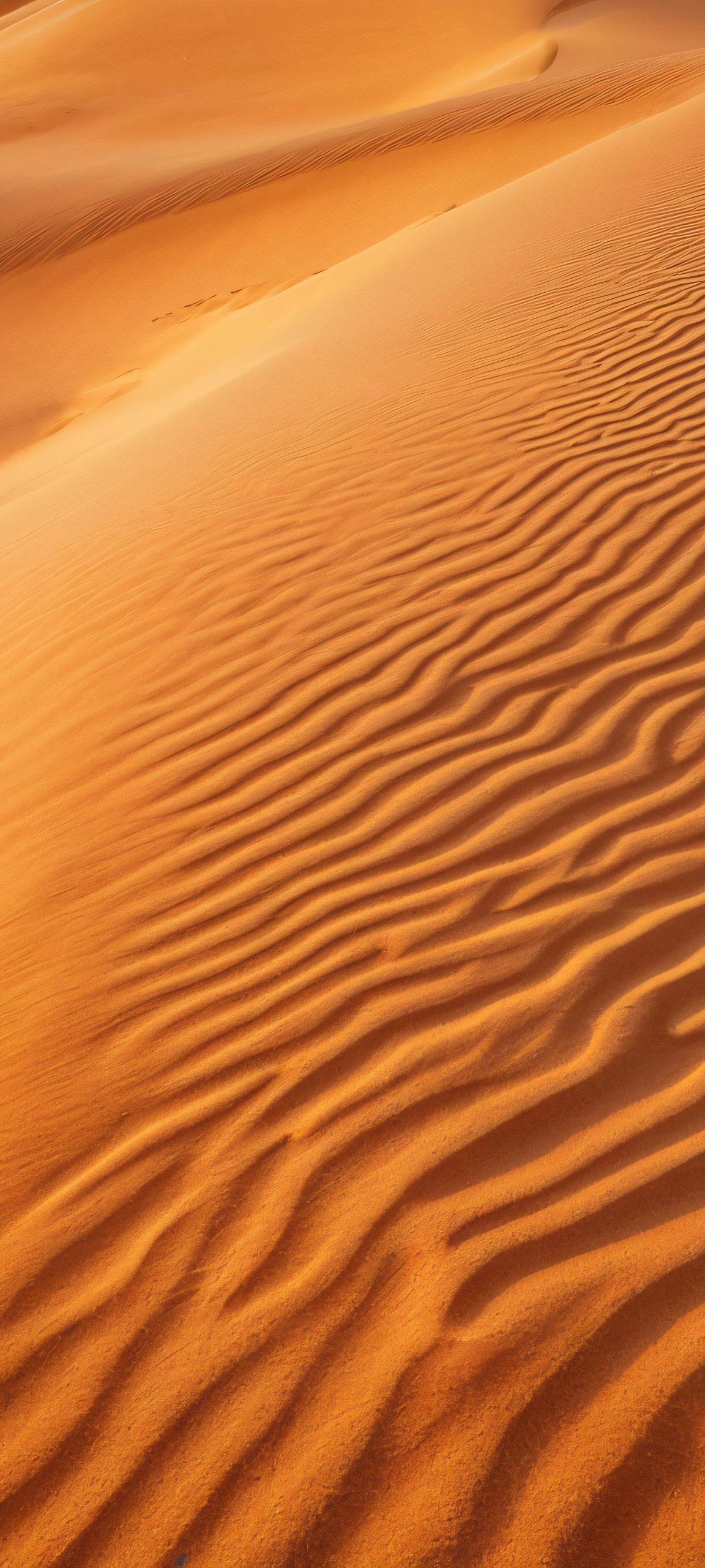 Golden Hour Oasis 2K QHD Mobile Wallpaper iPhone and Android users will love this breathtaking vertical mobile wallpaper featuring vibrant rocks and sandy dunes against a stunning golden hour sky. Perfectly optimized for high-quality displays.