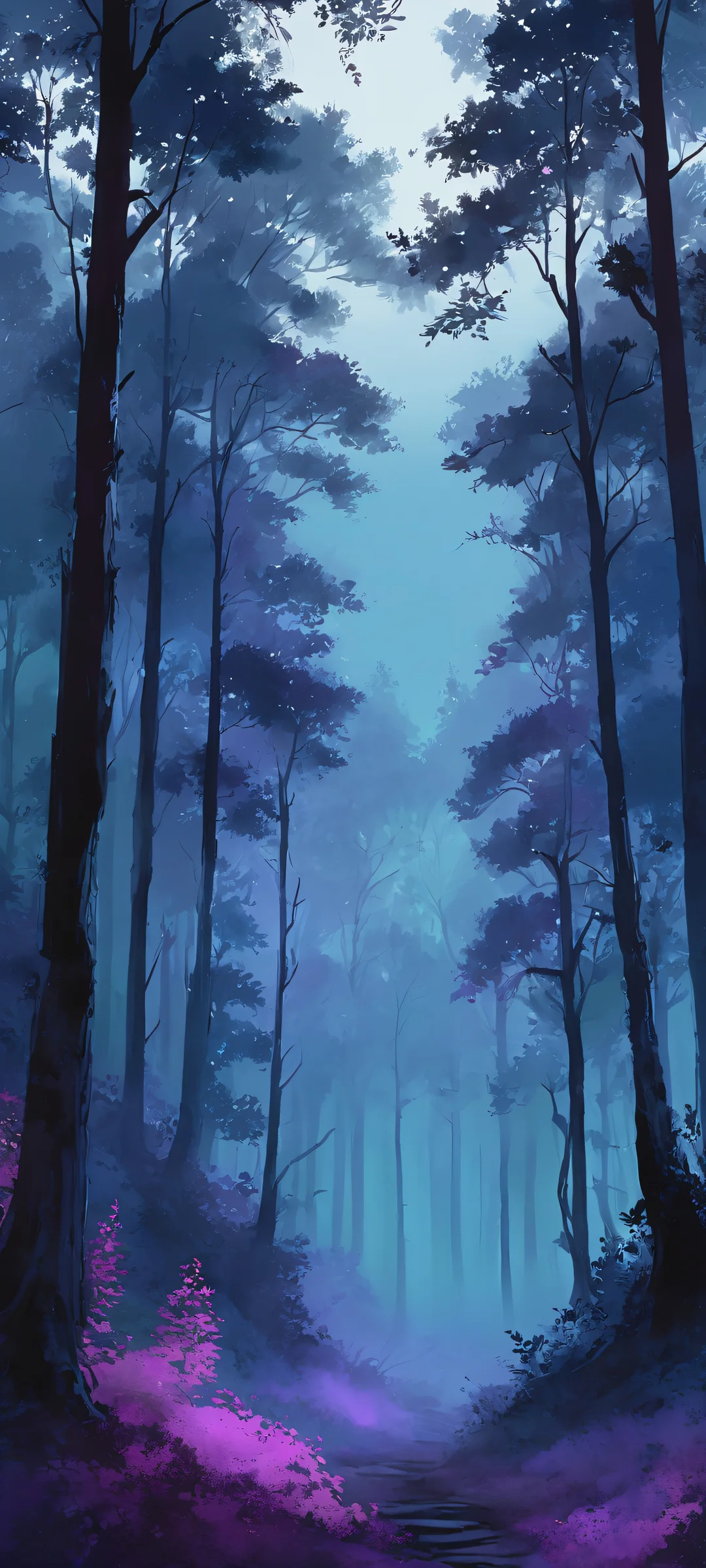 A hauntingly beautiful Gothic Forest scene for your iPhone or Android phone. ホーム画面に完全に最適化.