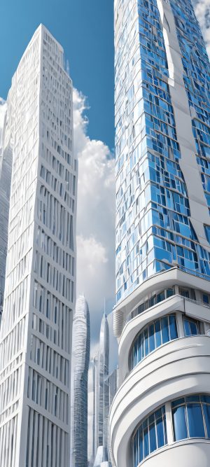 grey skies over the city scaled