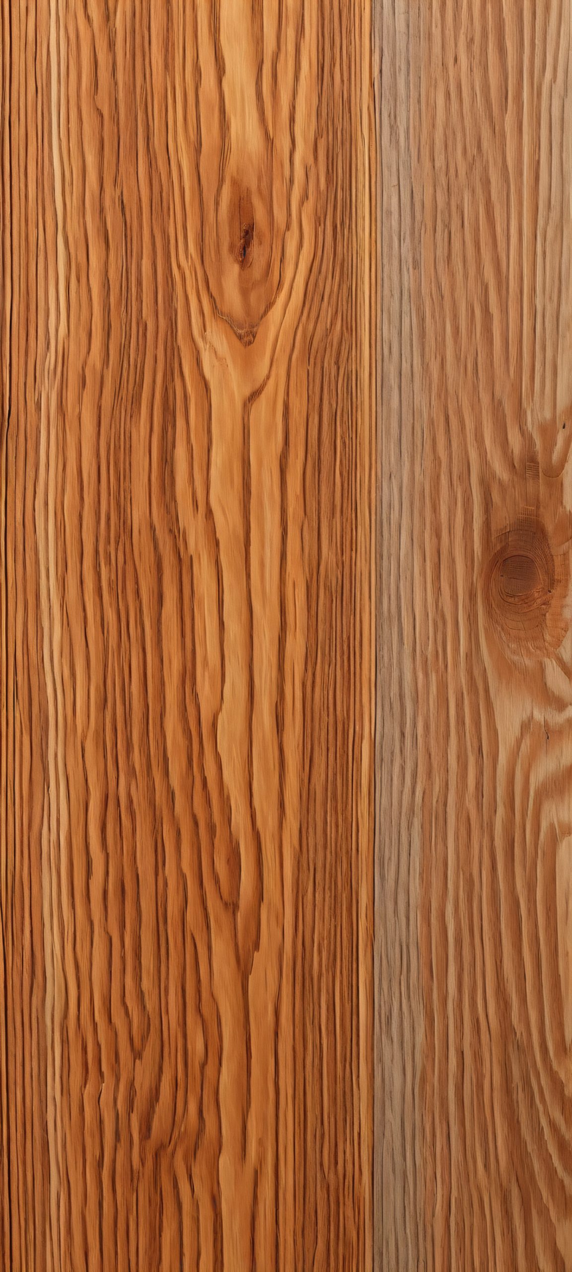 iPhone and Android users will love this realistic wood grain mobile wallpaper featuring a harsh light setting, perfect for adding a touch of industrial chic to their home screens.