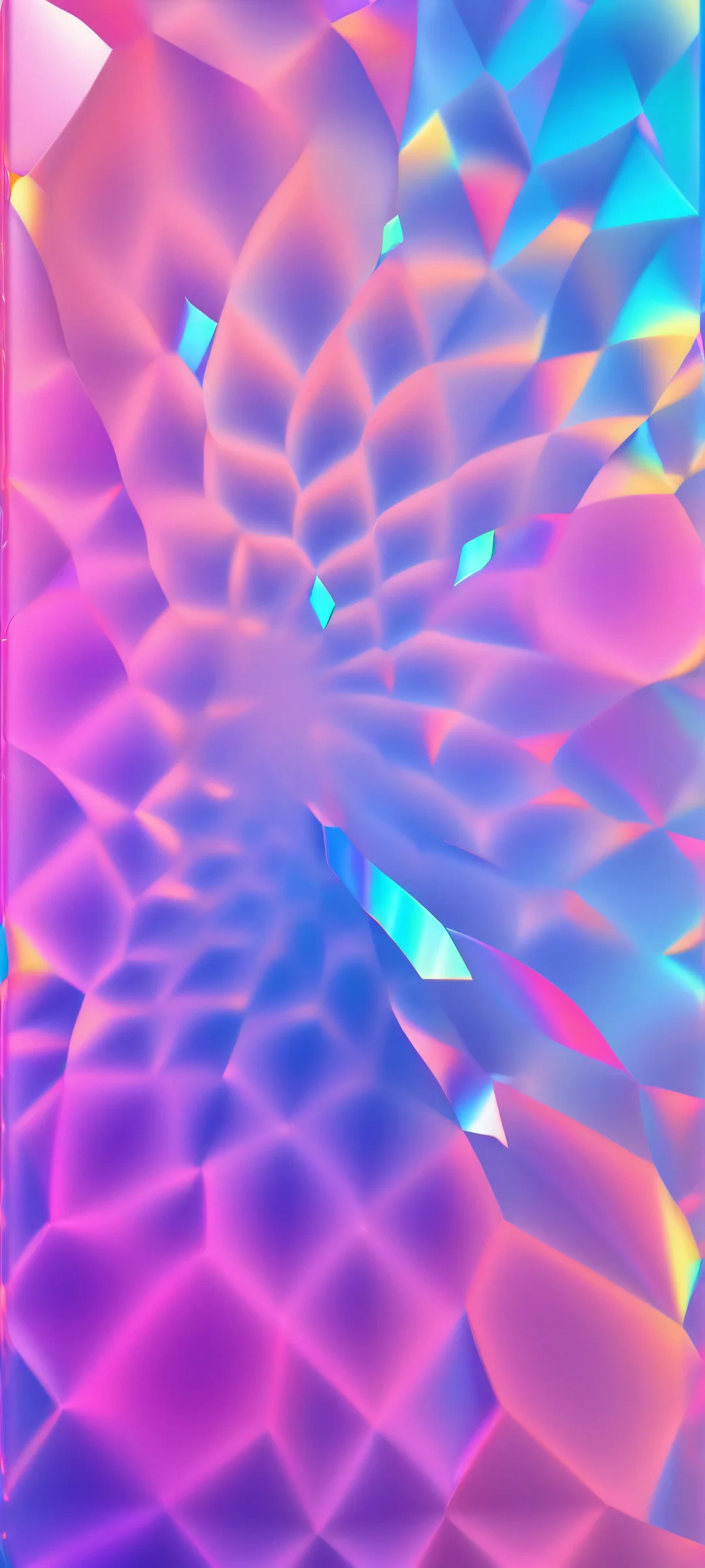 A stunning iPhone and Android wallpaper featuring holographic patterns in absurdly high resolution, perfect for your mobile phone's home screen.