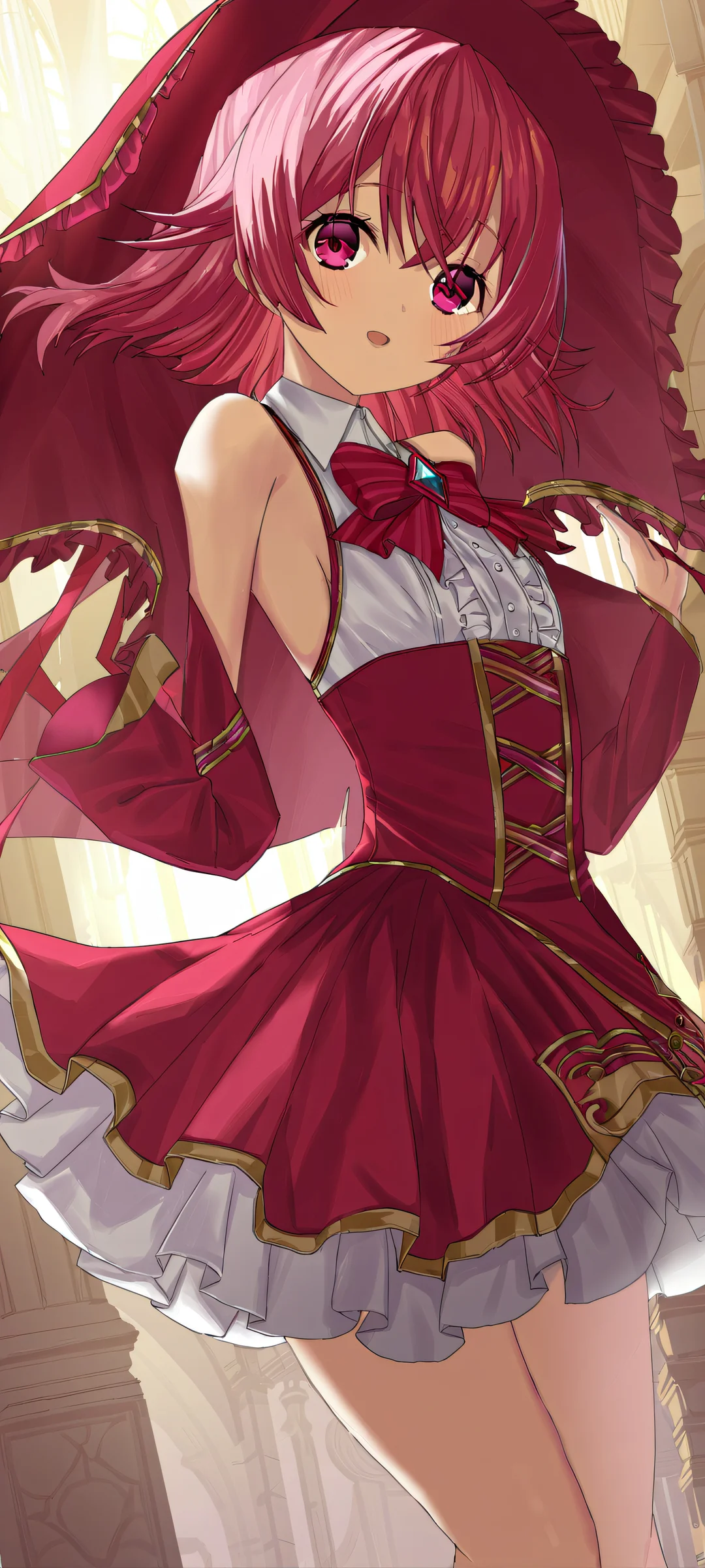 A beautiful anime-inspired wallpaper of Hoshino Ruby for your iPhone or Android device. Perfectly optimized for a stunning visual experience.