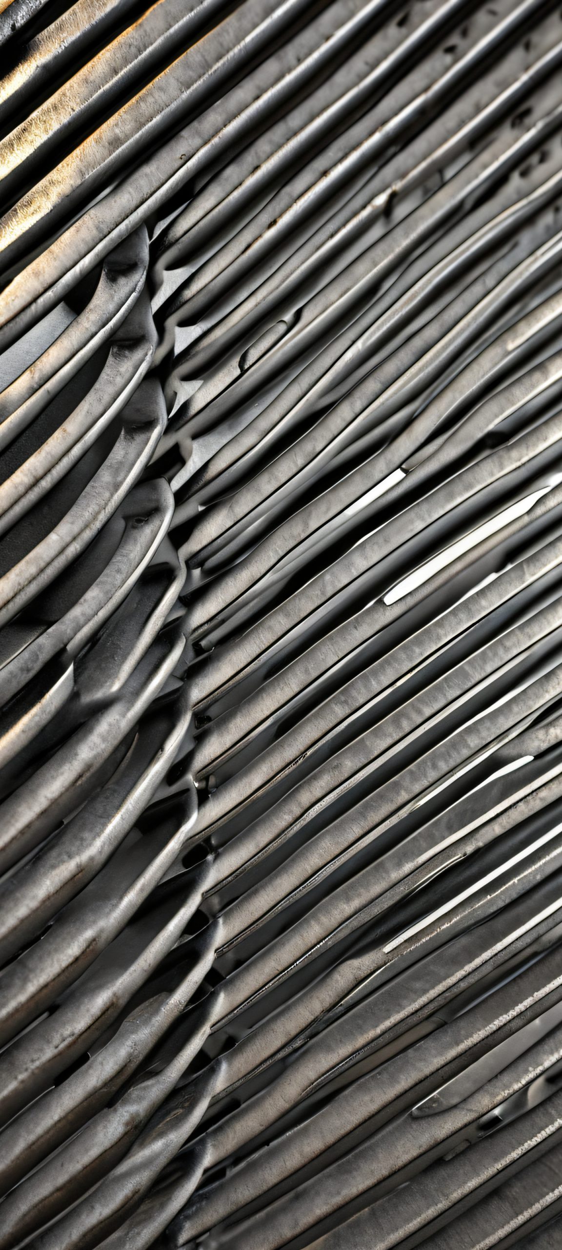 industrial elegance metal grate wallpaper scaled