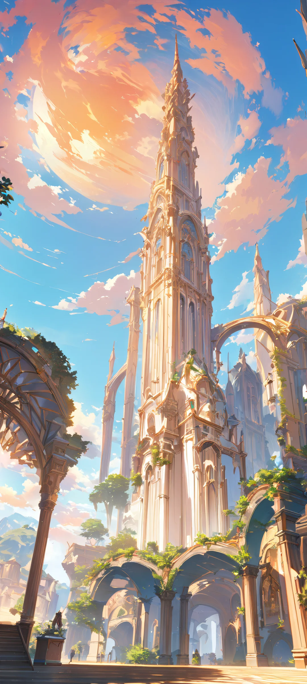 Breathtaking mountainside landscape with serene lake and misty mountains in the background, perfectly optimized for iPhone and Android home screens.