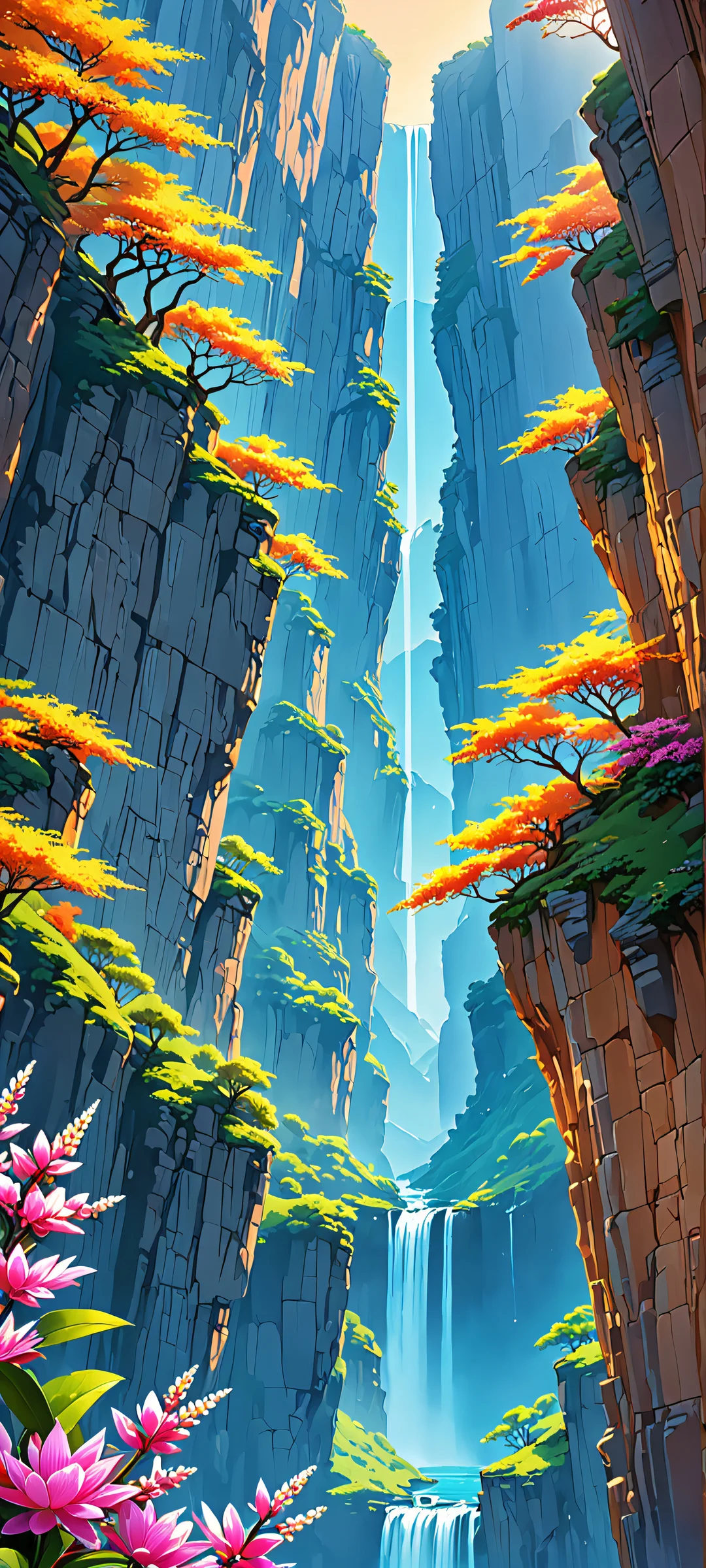 Masterpiece Elegance 2K Mobile Background iPhone and Android mobile wallpaper featuring a stunning abstract masterpiece. Vibrant colors and varied shapes come together to create a truly breathtaking visual experience.