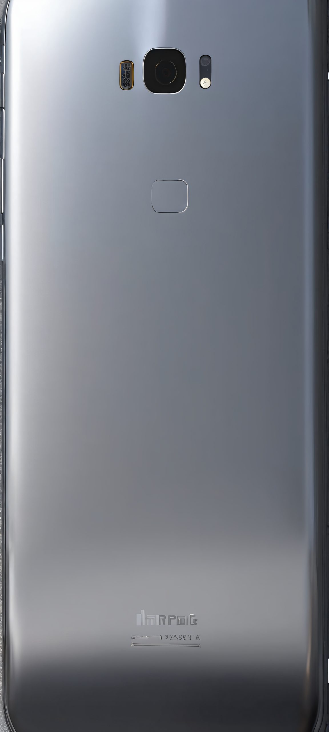 Photorealistic cityscape with metallic silver and dark grey cars, perfect for iPhone and Android home screens