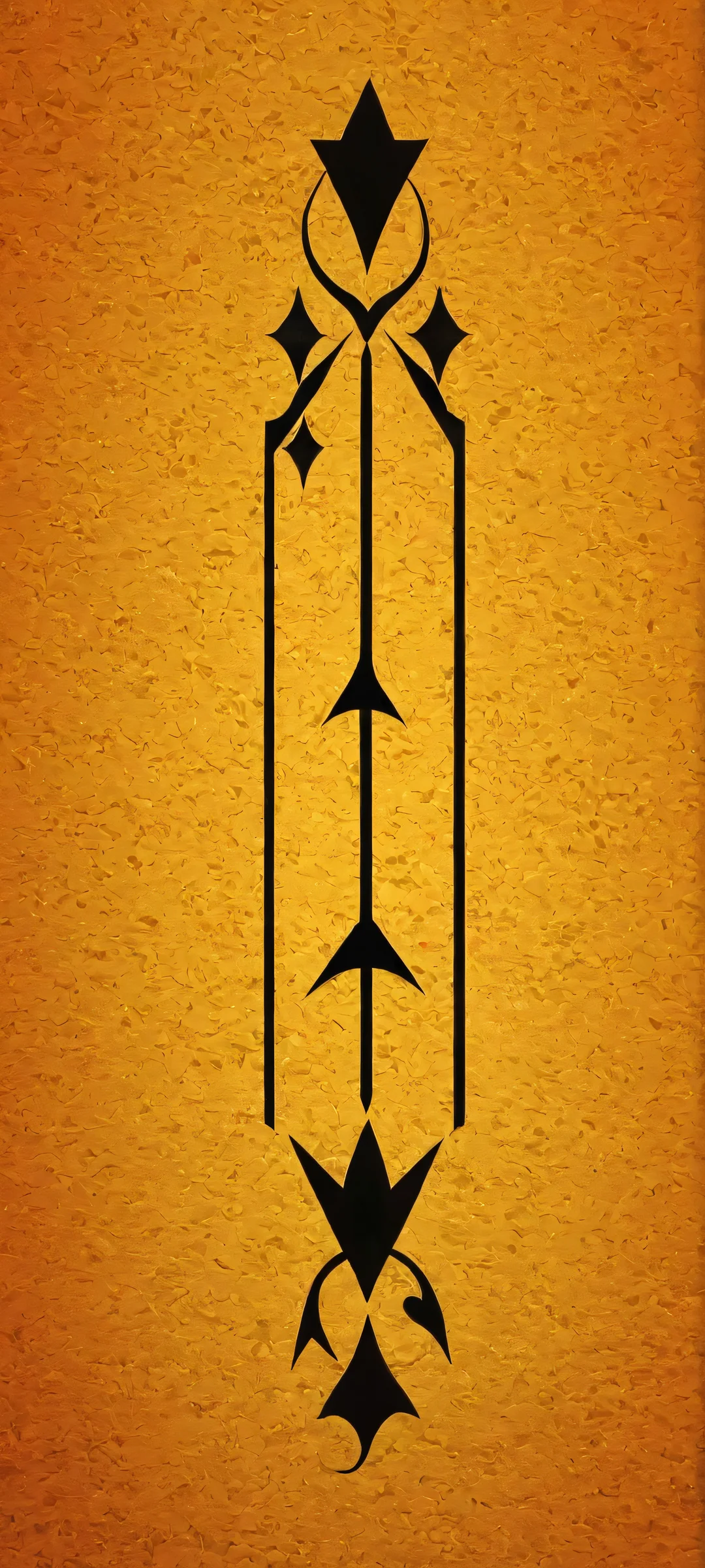 Breathtaking low light mobile phone wallpaper featuring symbolic designs for iPhone and Android devices.