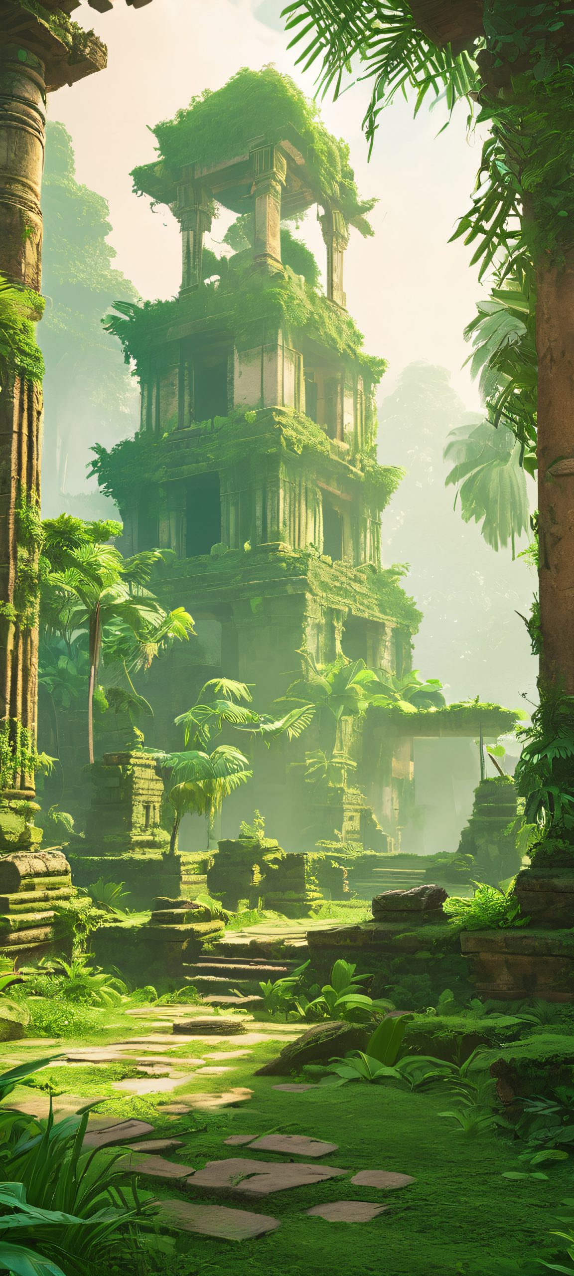 misty ruins awakening scaled