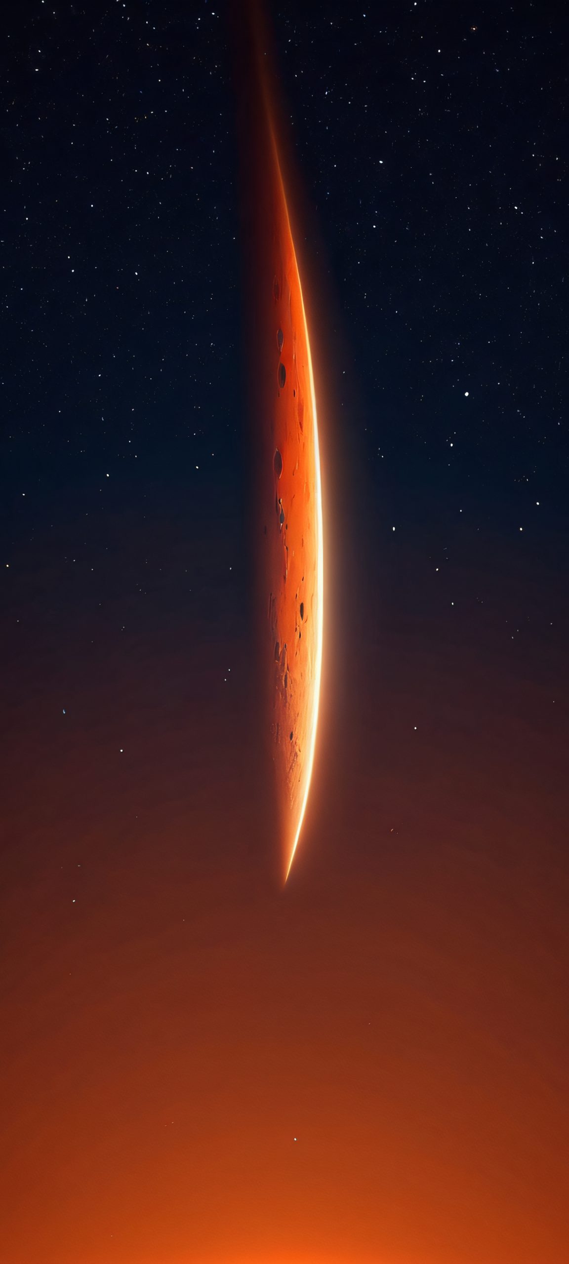 moonlit comet wallpaper scaled