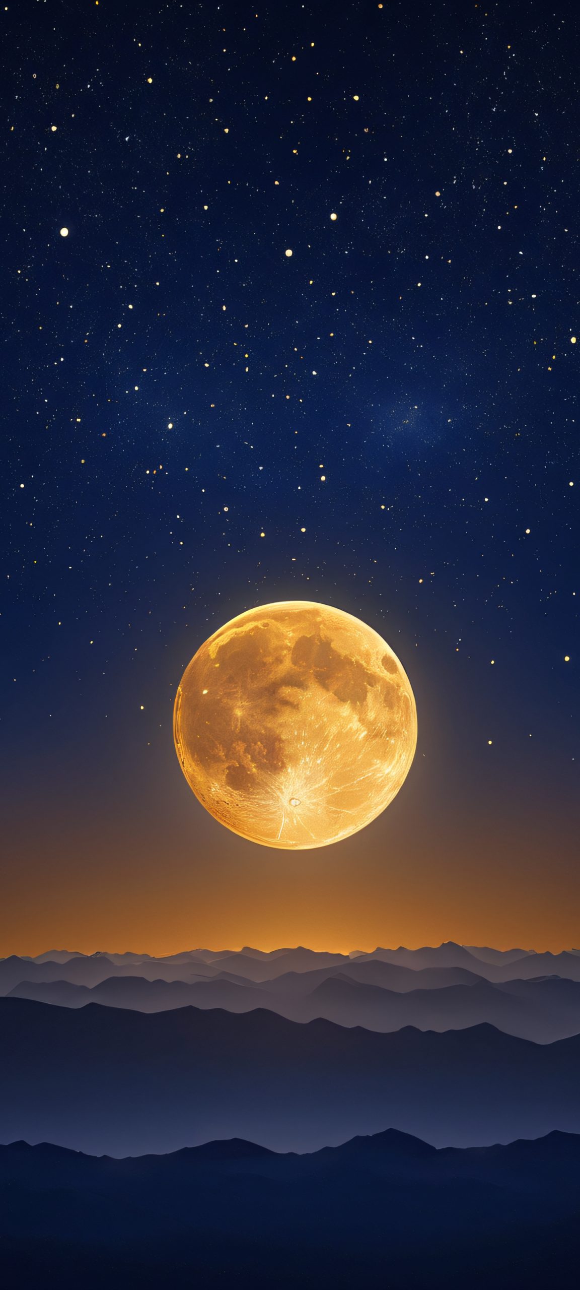 moonlit cosmos mobile wallpaper scaled